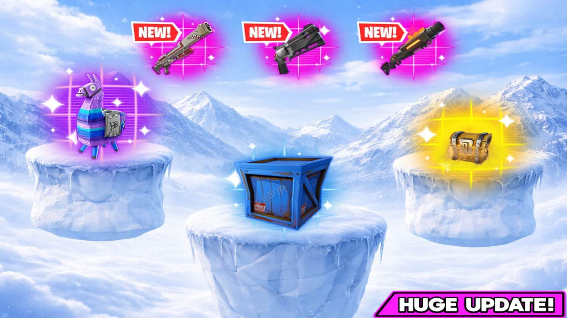 ONE RANDOM CHEST, LLAMA, SUPPLYDROP TRIO