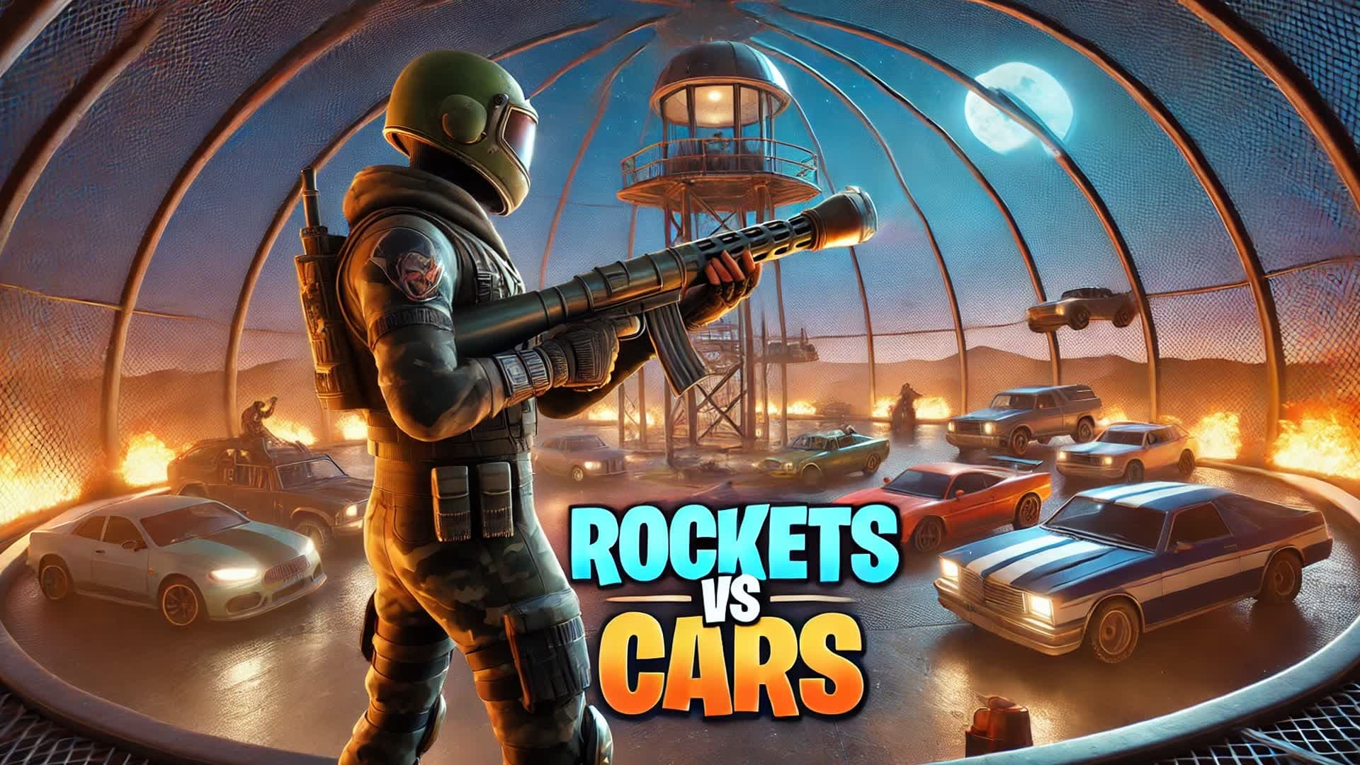 Rockets vs Cars Nitrodome