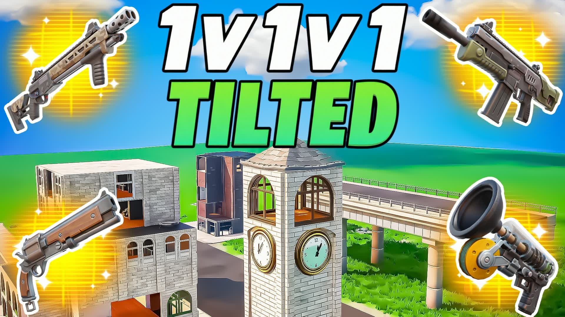 1v1v1 TILTED TOWER RELOAD FFA ZONEWARS