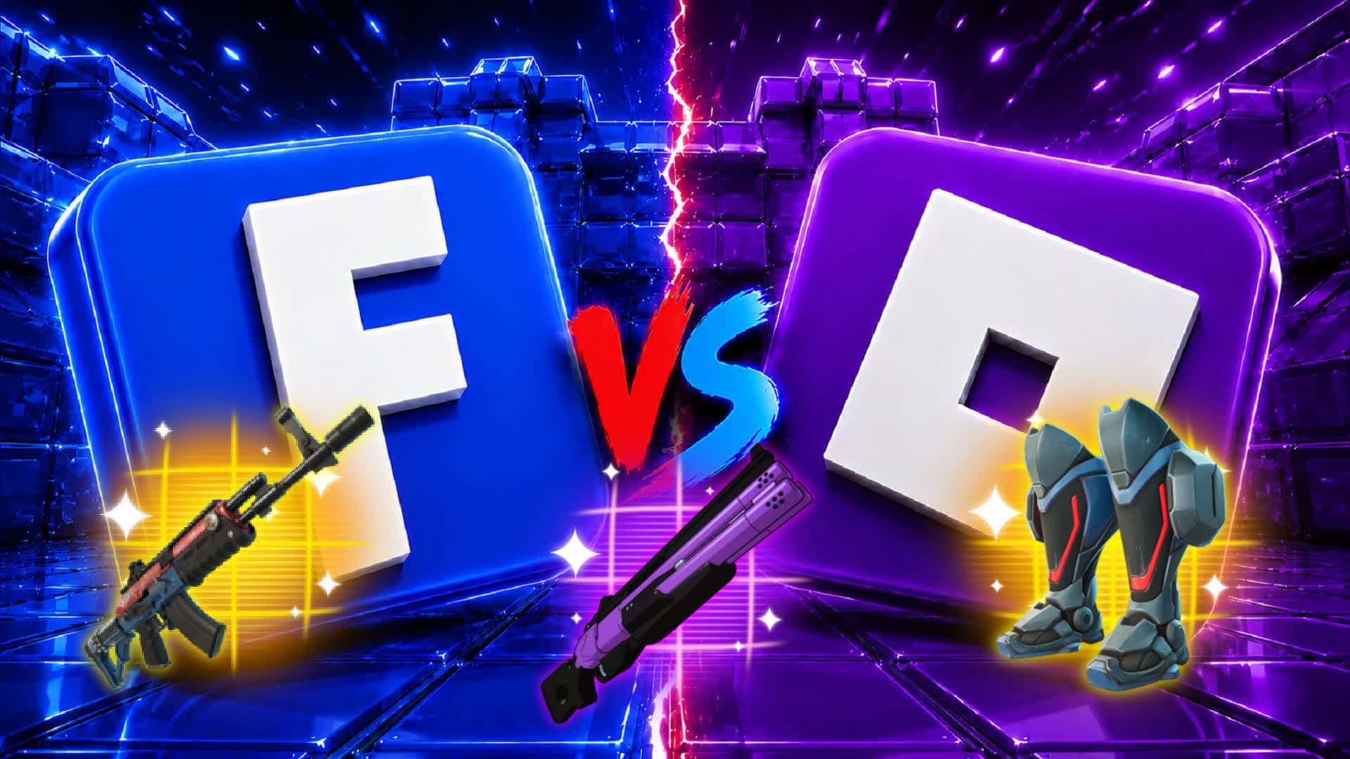 GAME LOGO FORTNITE VS ROBLOX ✨