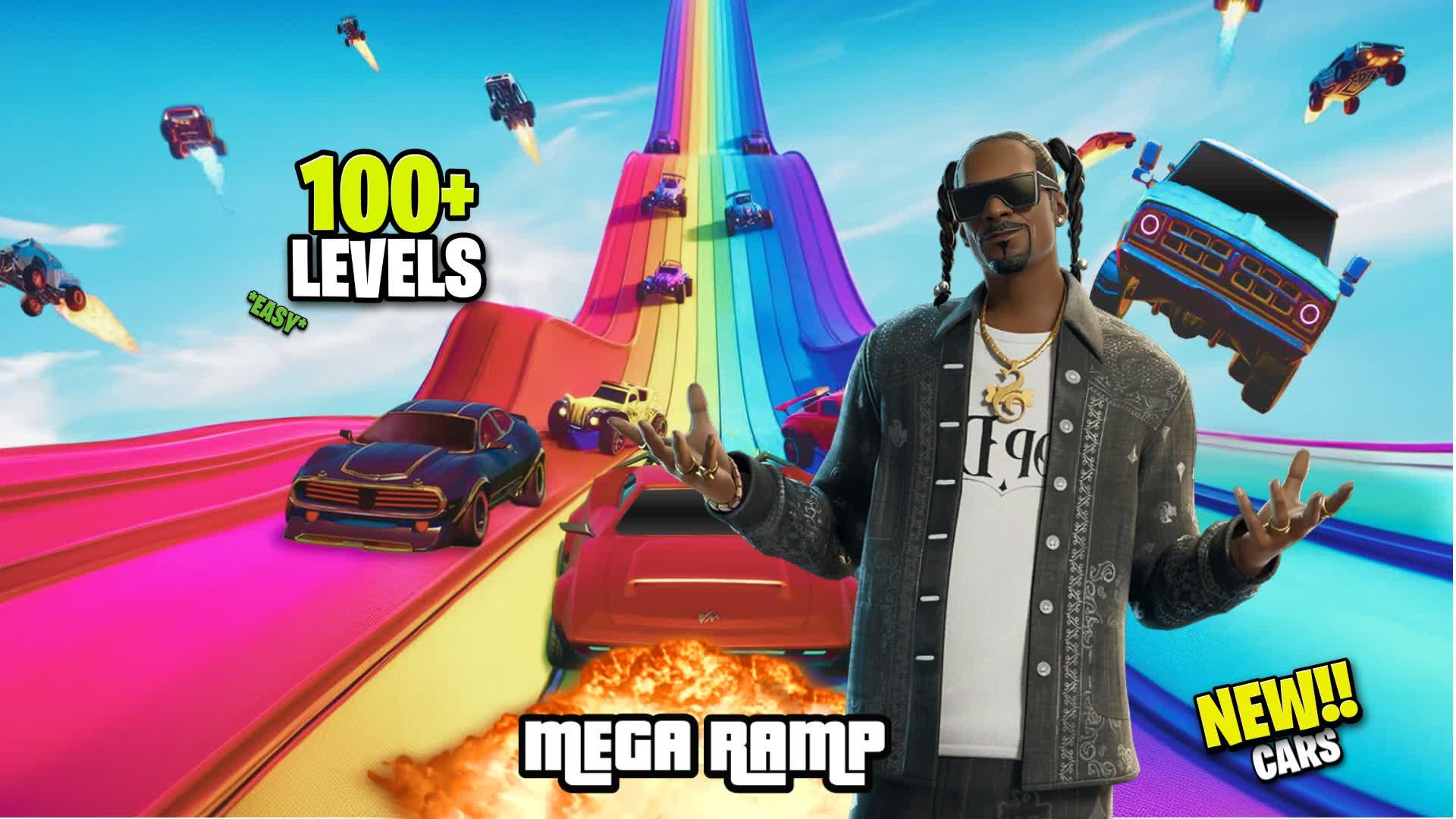 ⭐CRAZY MEGA RAMP⭐