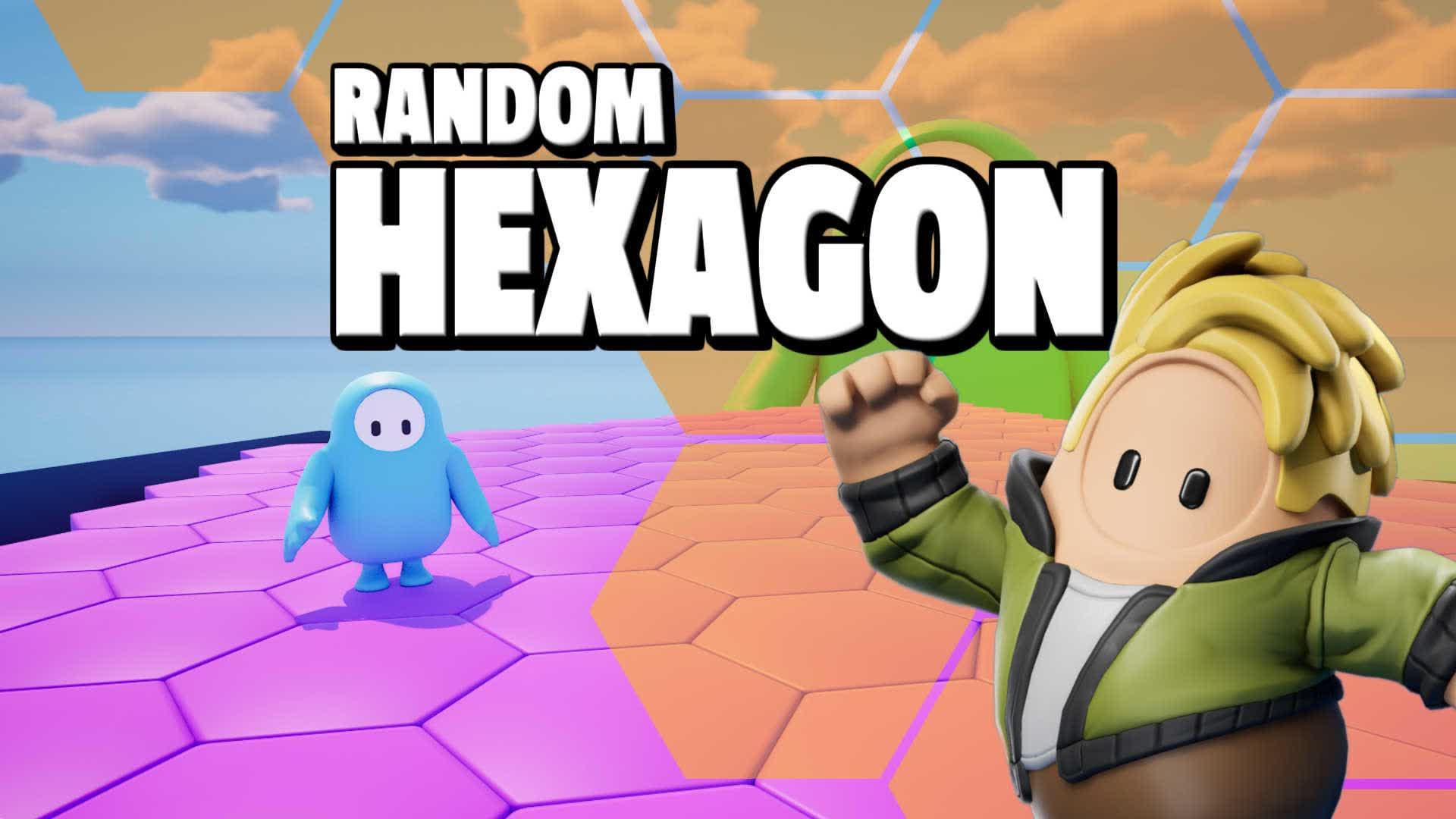 👑 RANDOM HEXAGON FALL GUYS!