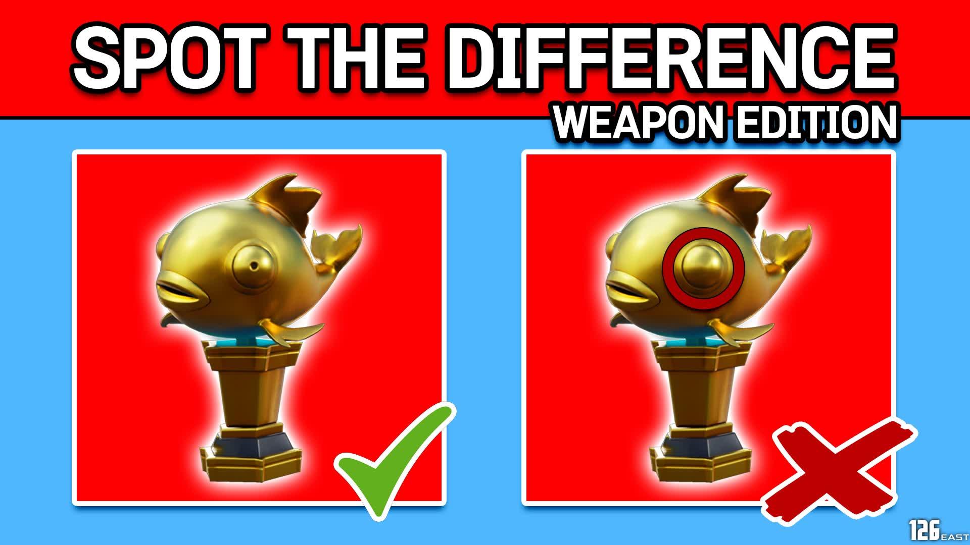 🔎SPOT THE DIFFERENCE🔎 WEAPON