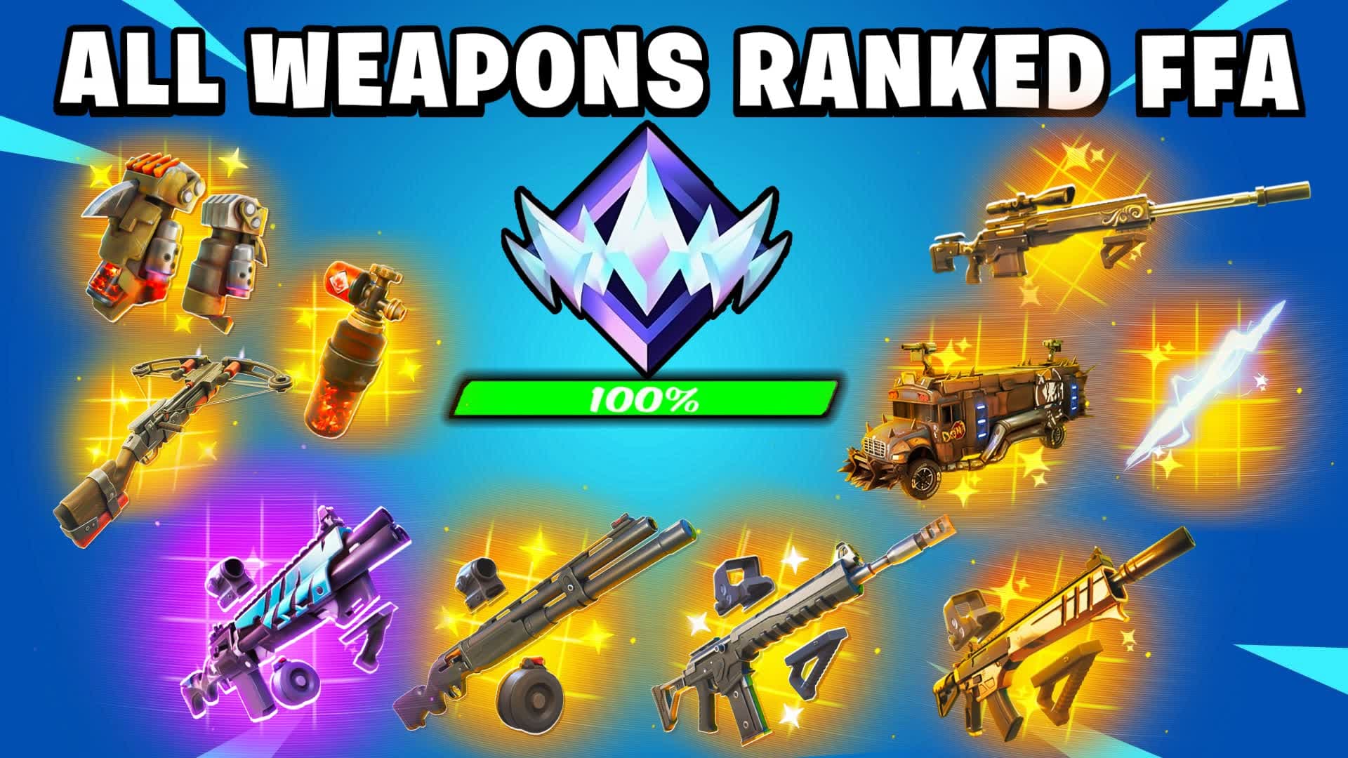 💥ALL WEAPONS RANKED FFA🏆