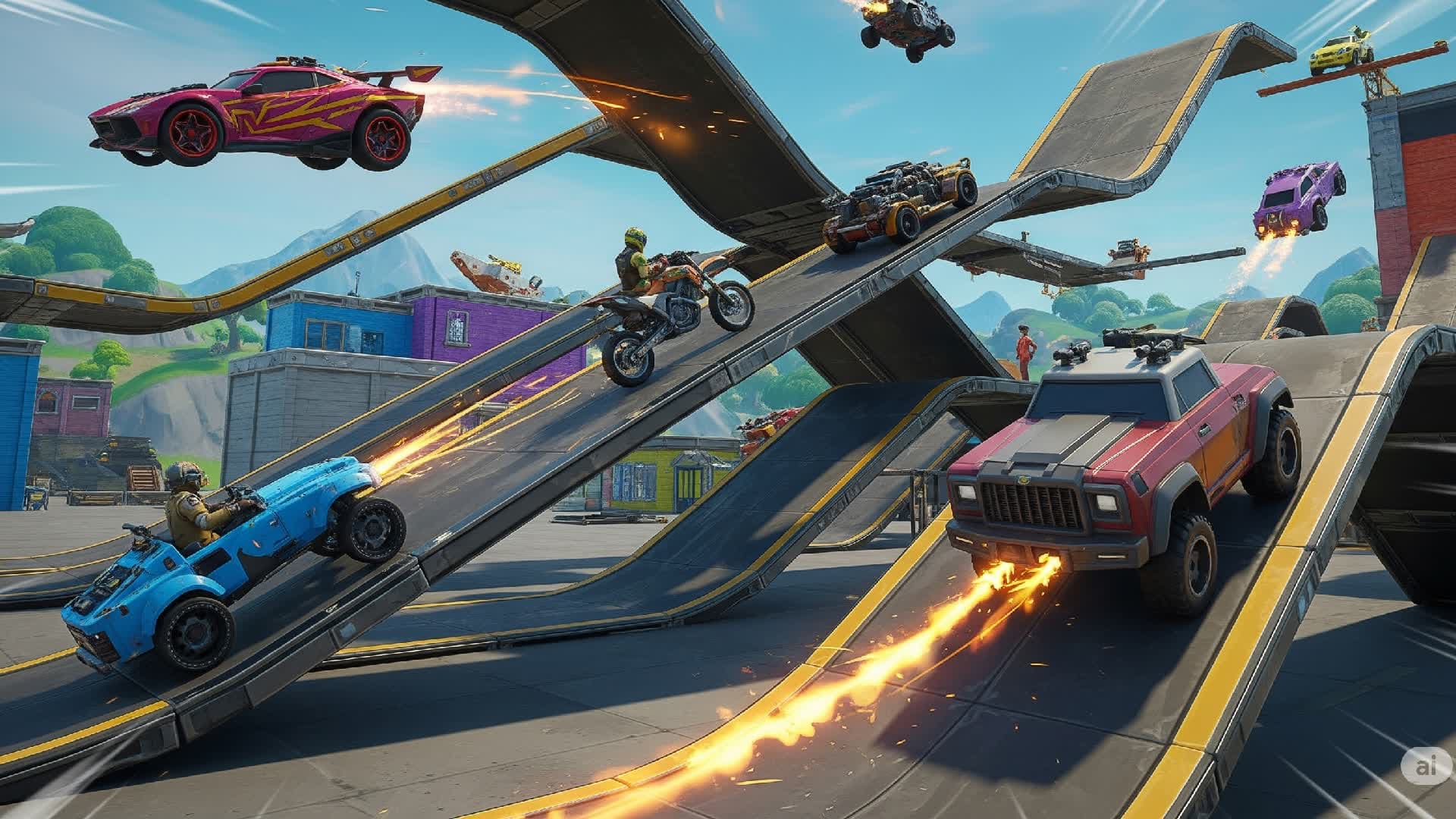 🌀Mega Ramp Escape