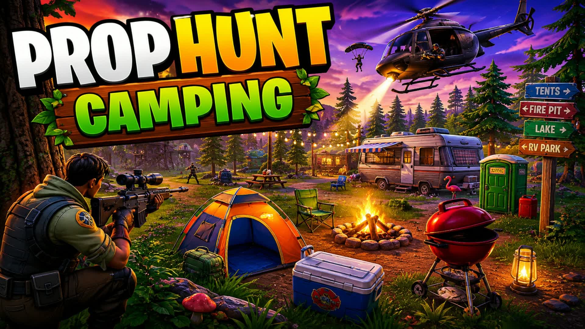 Prop hunt camping  Gxi