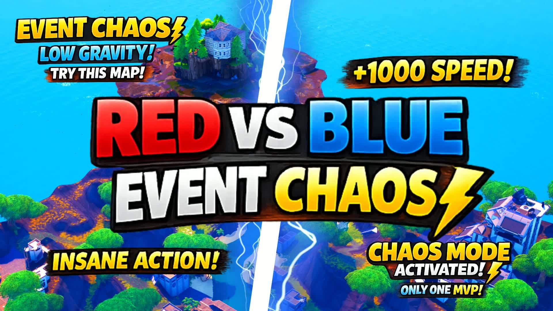 RED VS BLUE: EVENT CHAOS ⚡