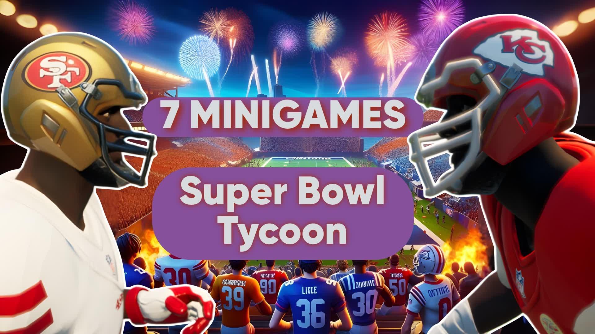 Super Bowl Tycoon with 7 Minigames 🏈