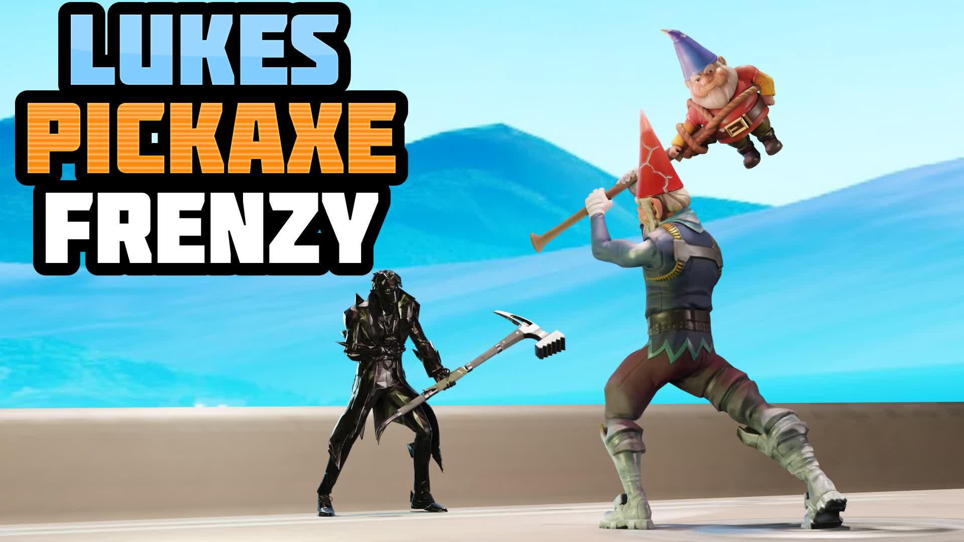 LUKES PICKAXE FRENZY 🤣💥 (30 PLAYERS)