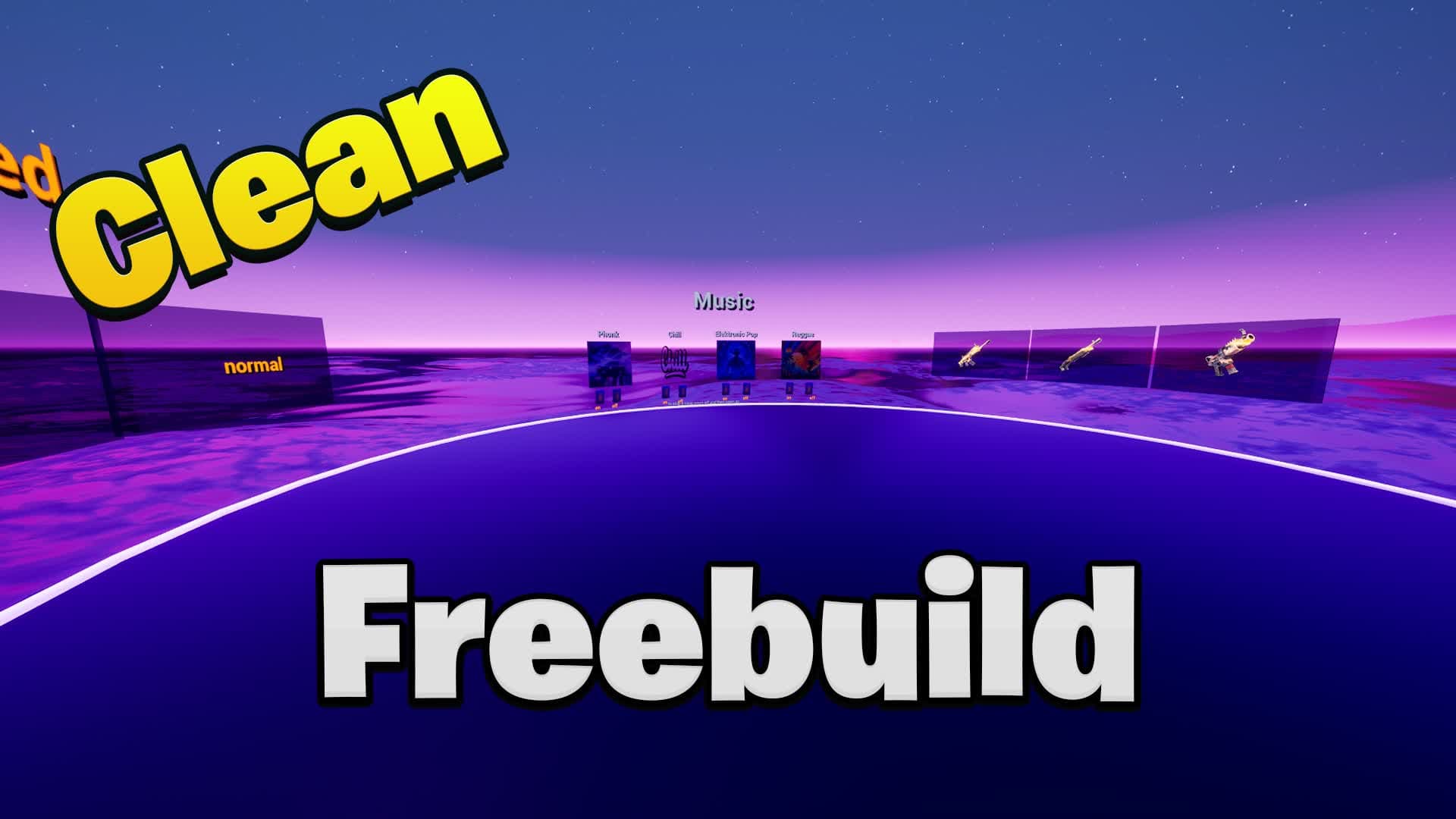 NEON FREEBUILD WITH MUSIC + SLOWMO
