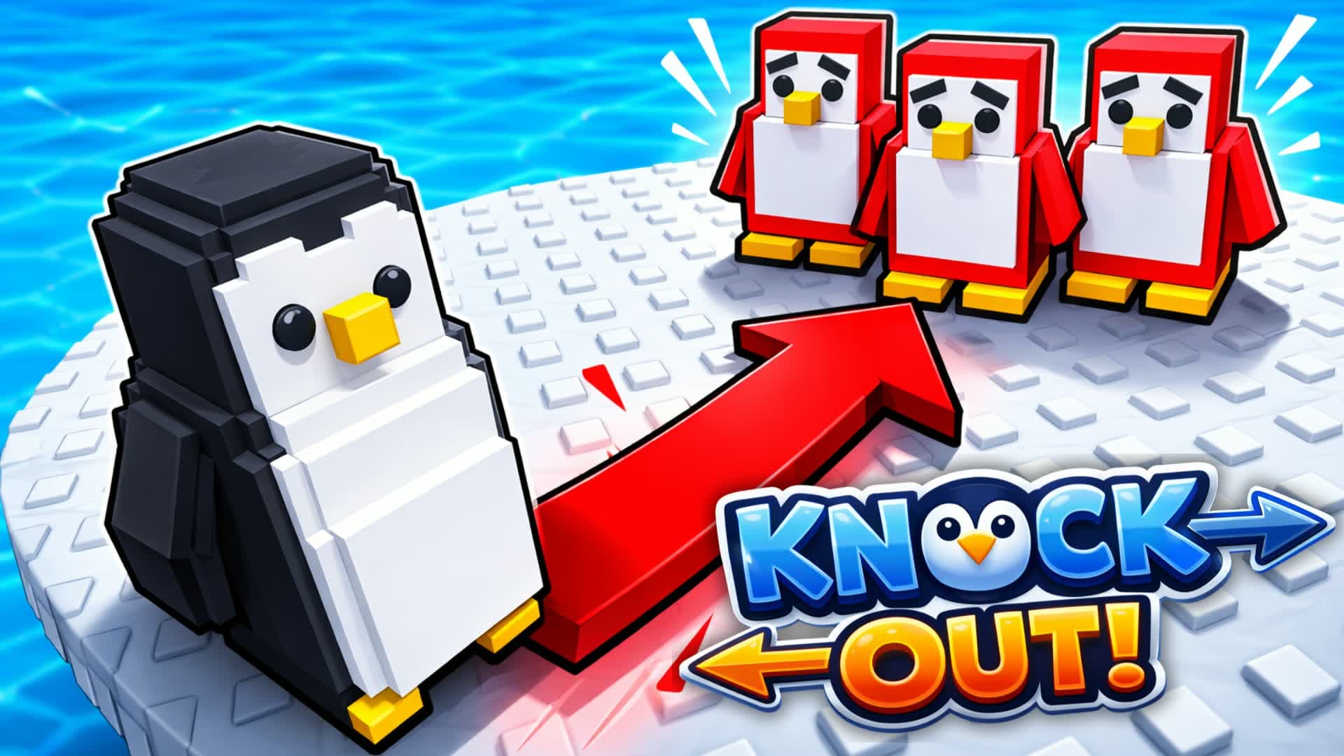 PENGUIN KNOCKOUT!🐧