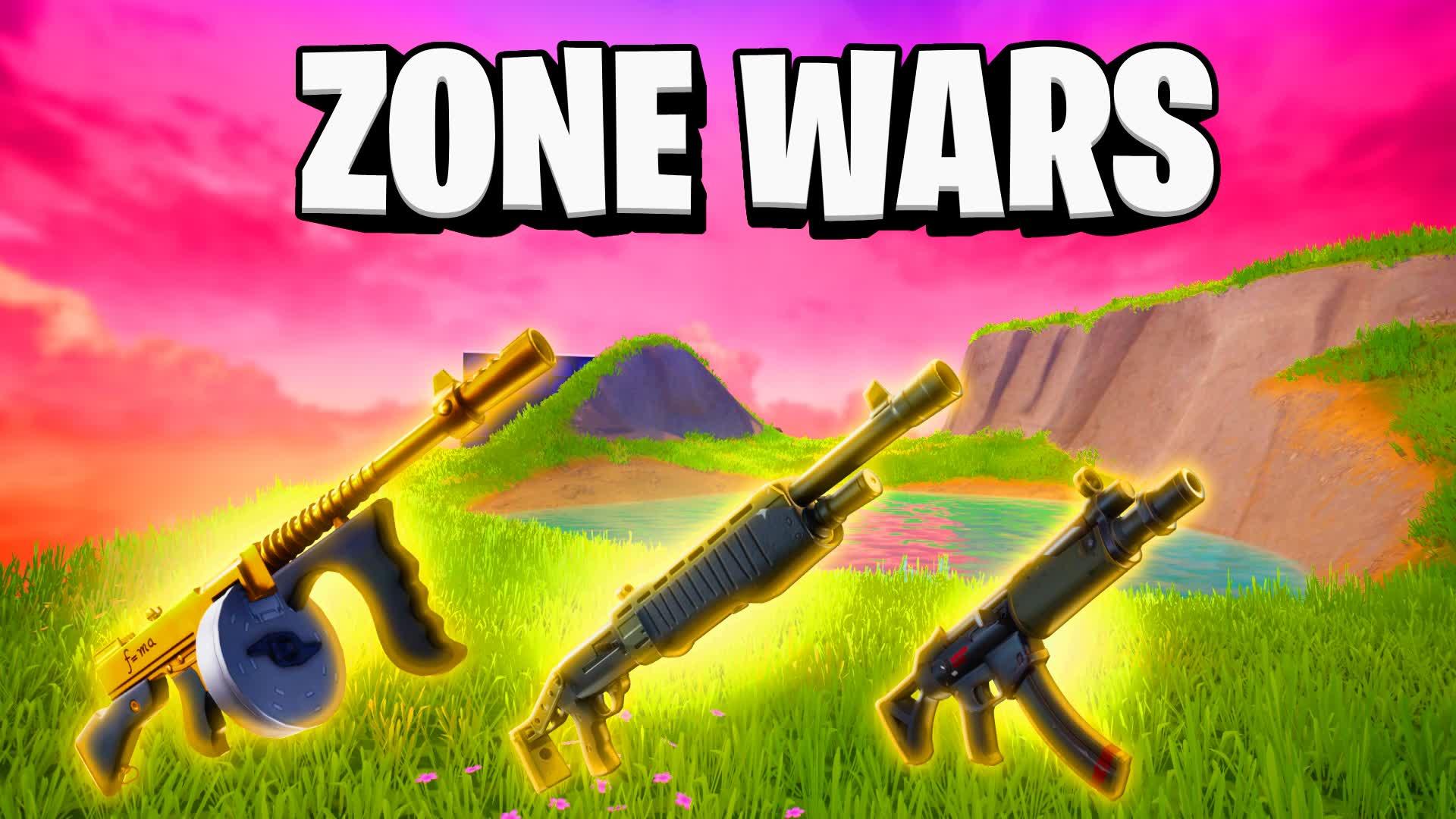 🔥24 PLAYER ZONE WARS🔥 CHAPTER 2 LOOT ✅