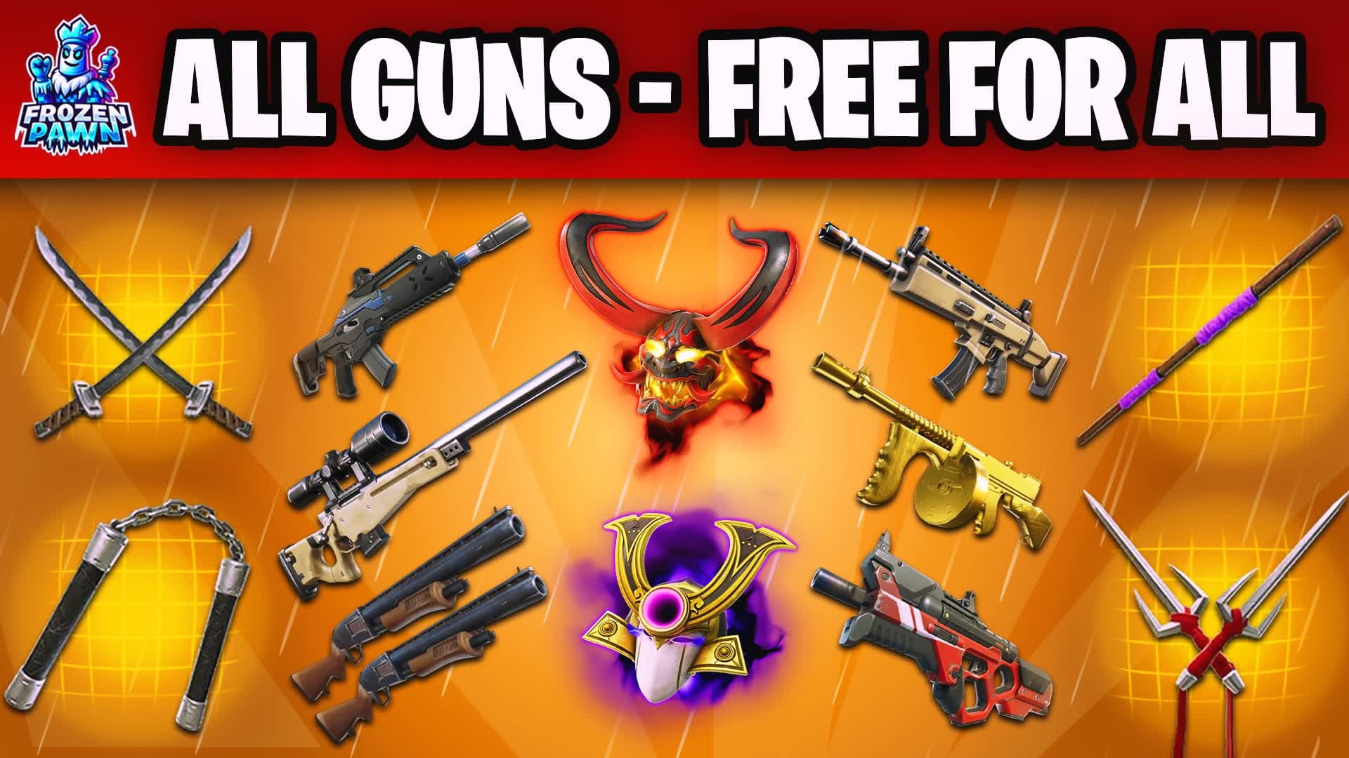 TMNT RANKED⭐ ALL GUNS - FREE FOR ALL