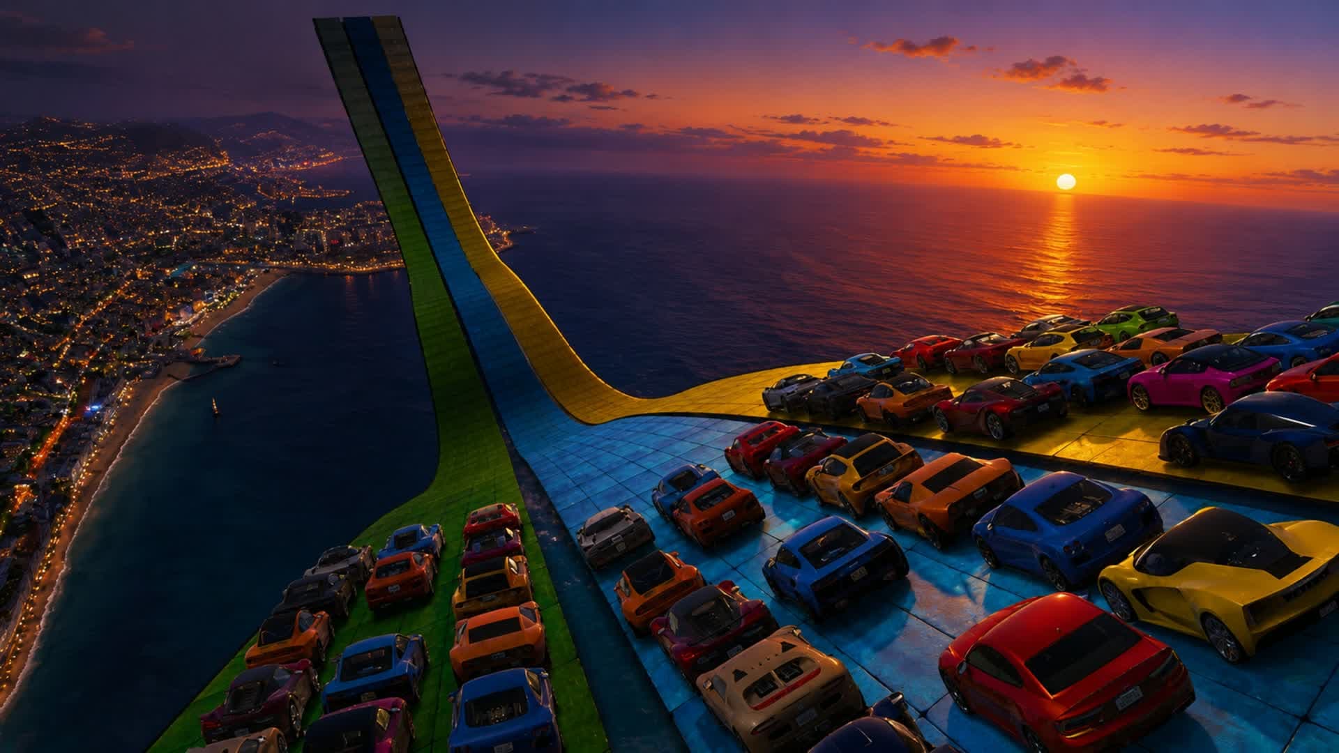 Floating cars x