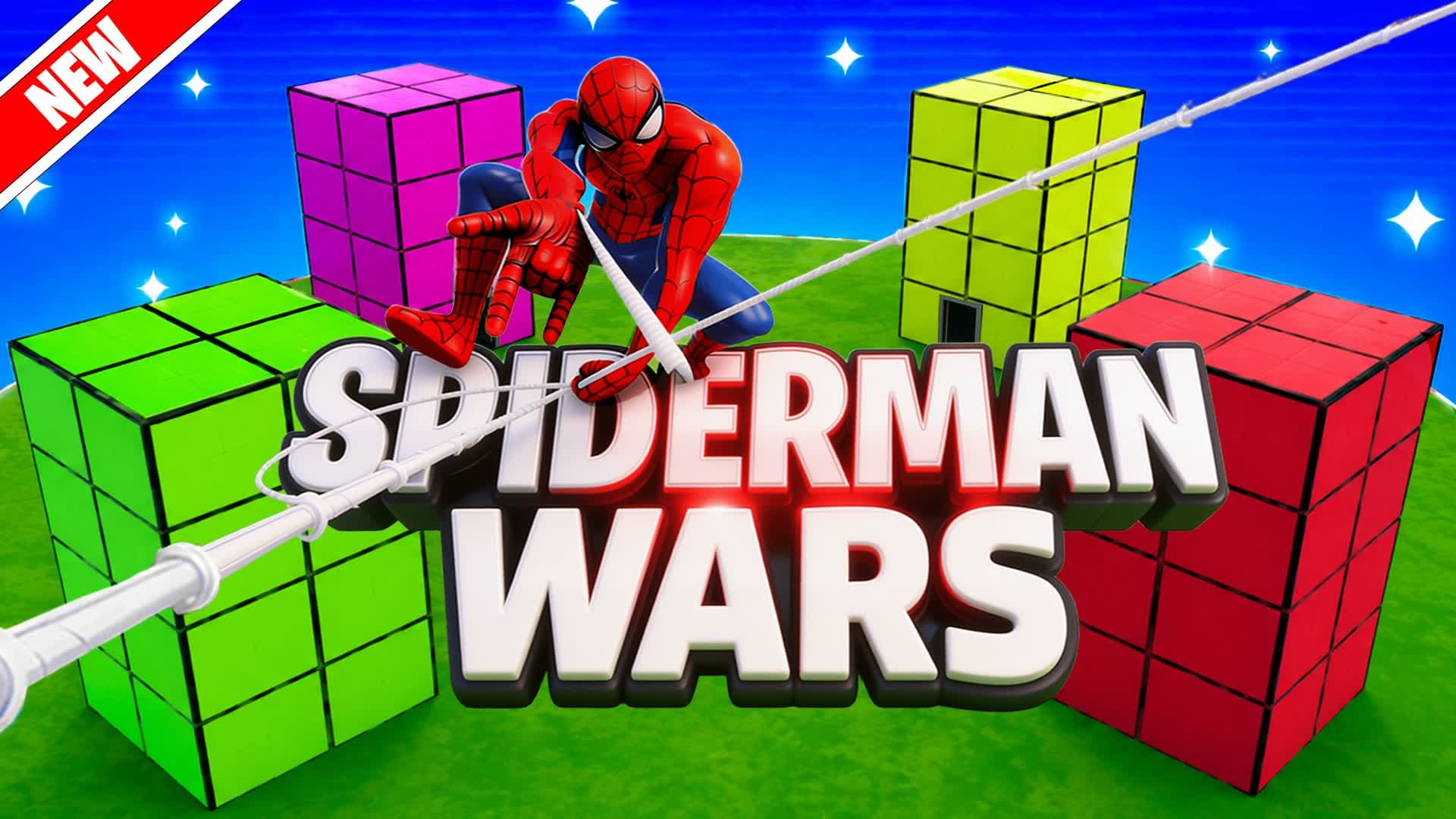 🧠SPIDER MAN: Web WARS (4v4v4v4)