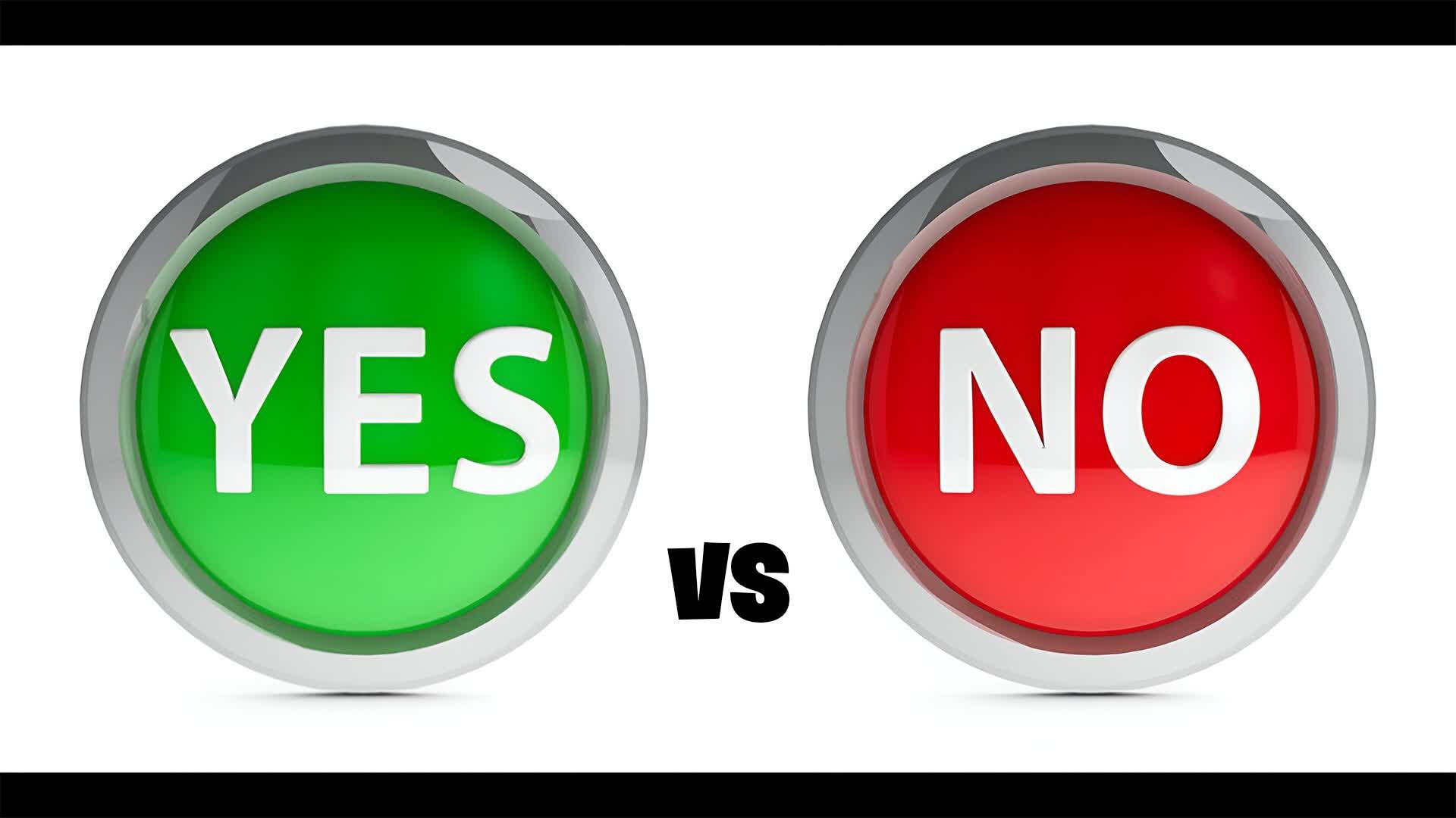 YES vs NO