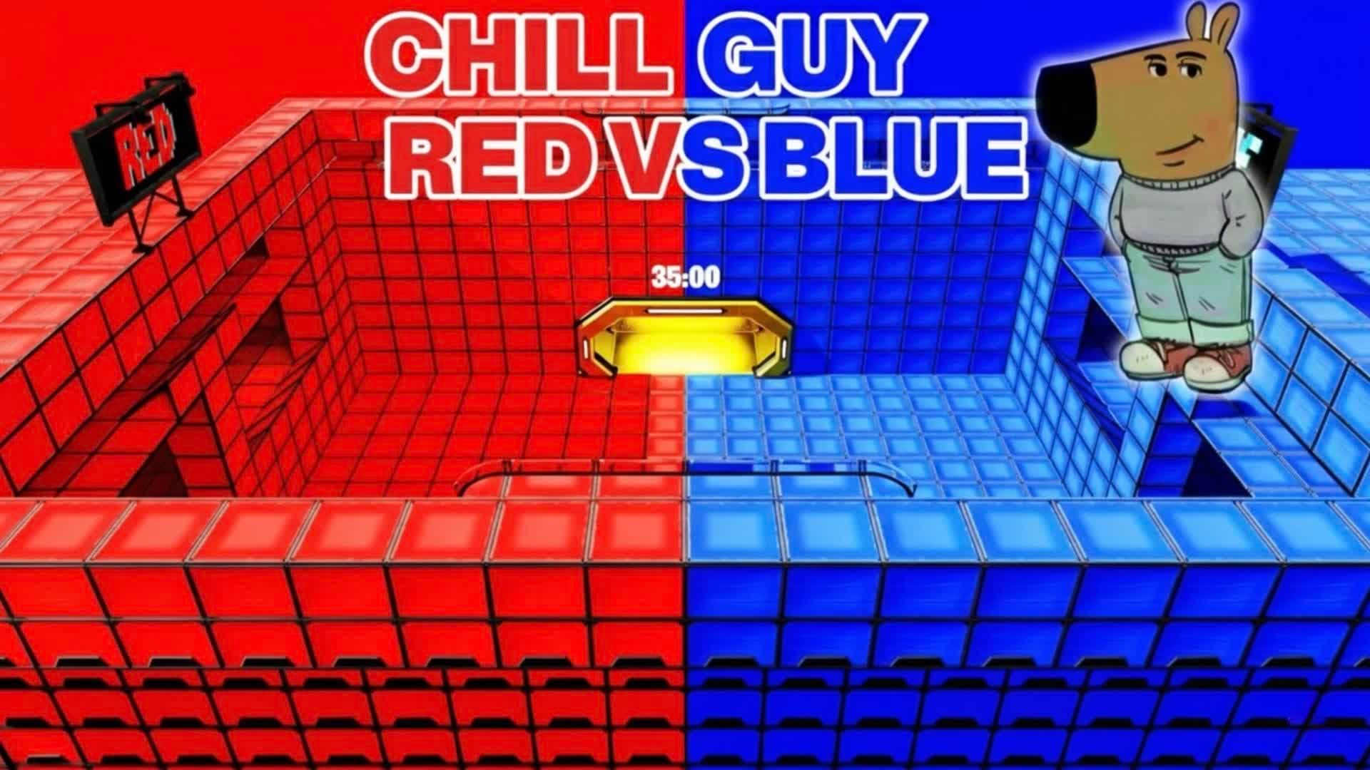CHILL GUYS RED VS BLUE 🔴🔵
