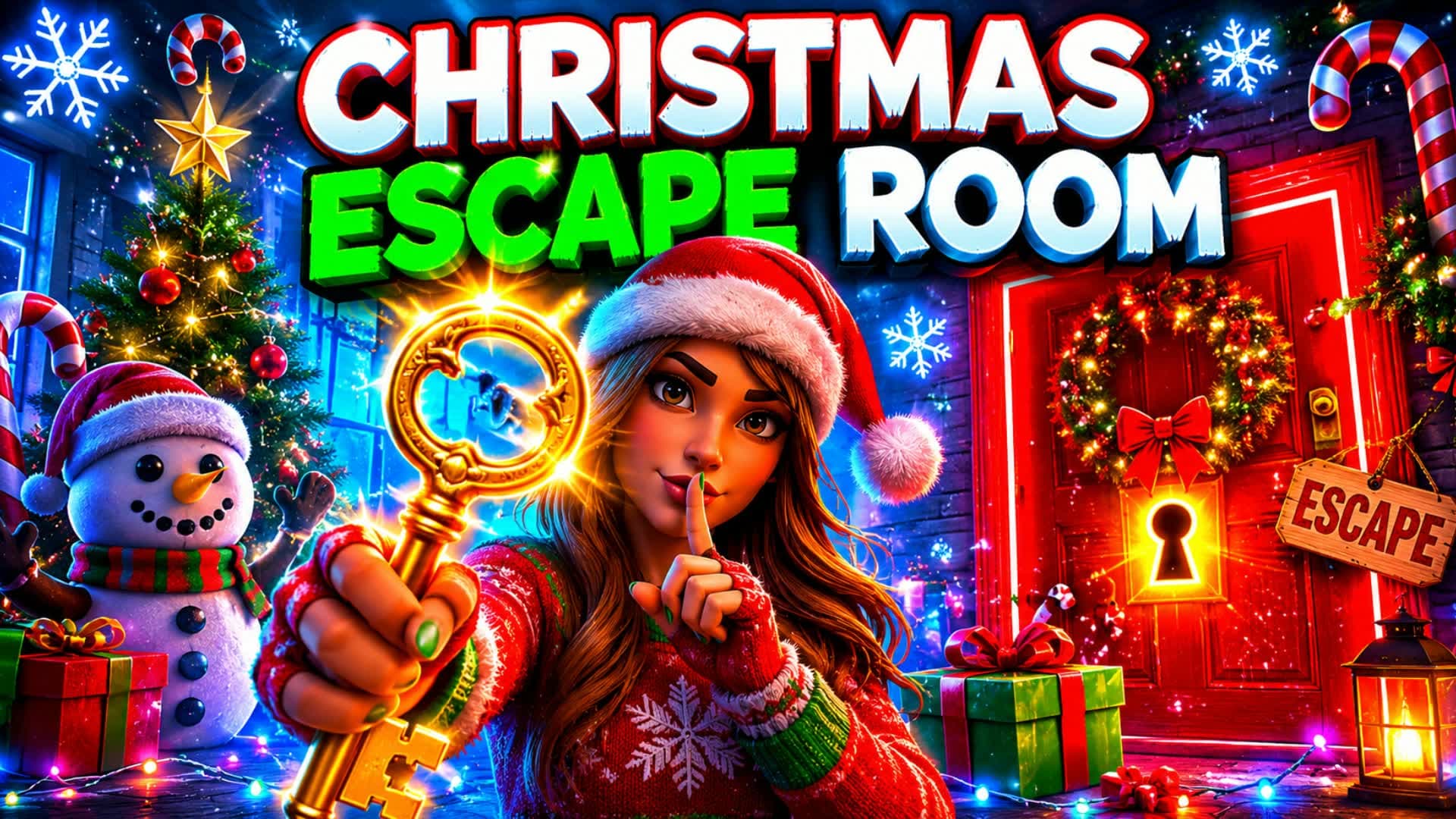 10+ CHRISTMAS ESCAPE ROOM 🔑