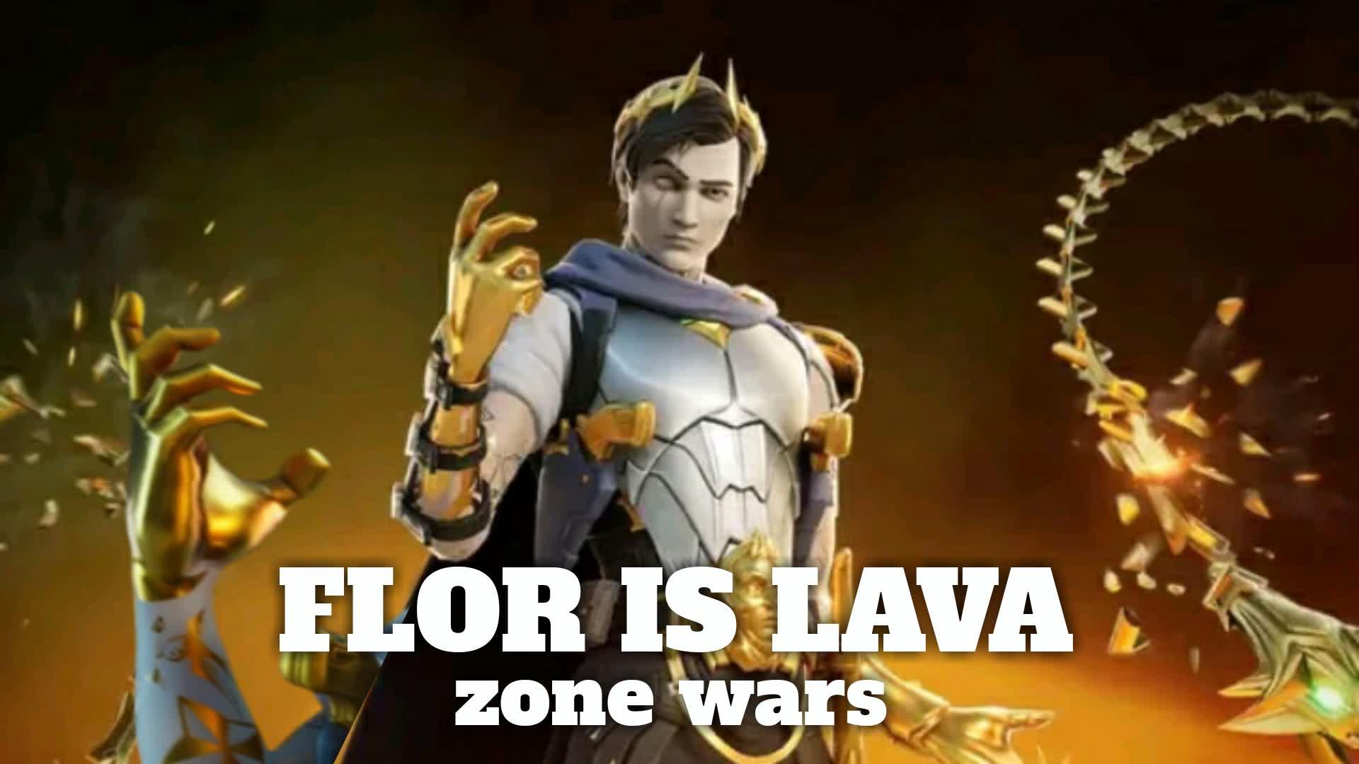 FLOR IS LAVA ZONE WARS🔥