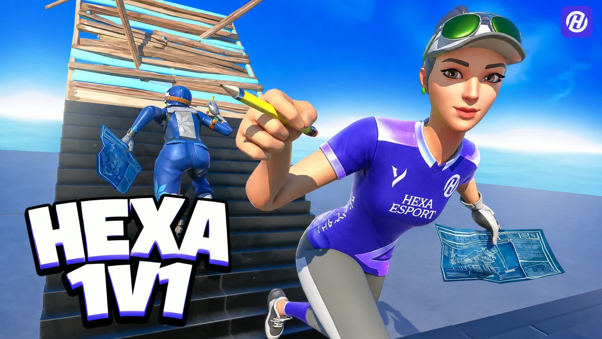 👑1v1 map Hexa eSport