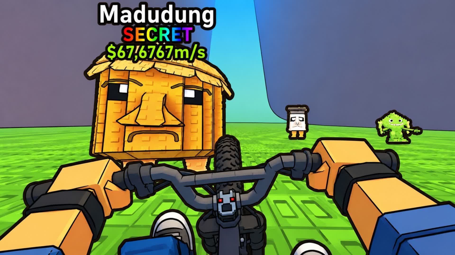 Obby on a Bike For Brainrots