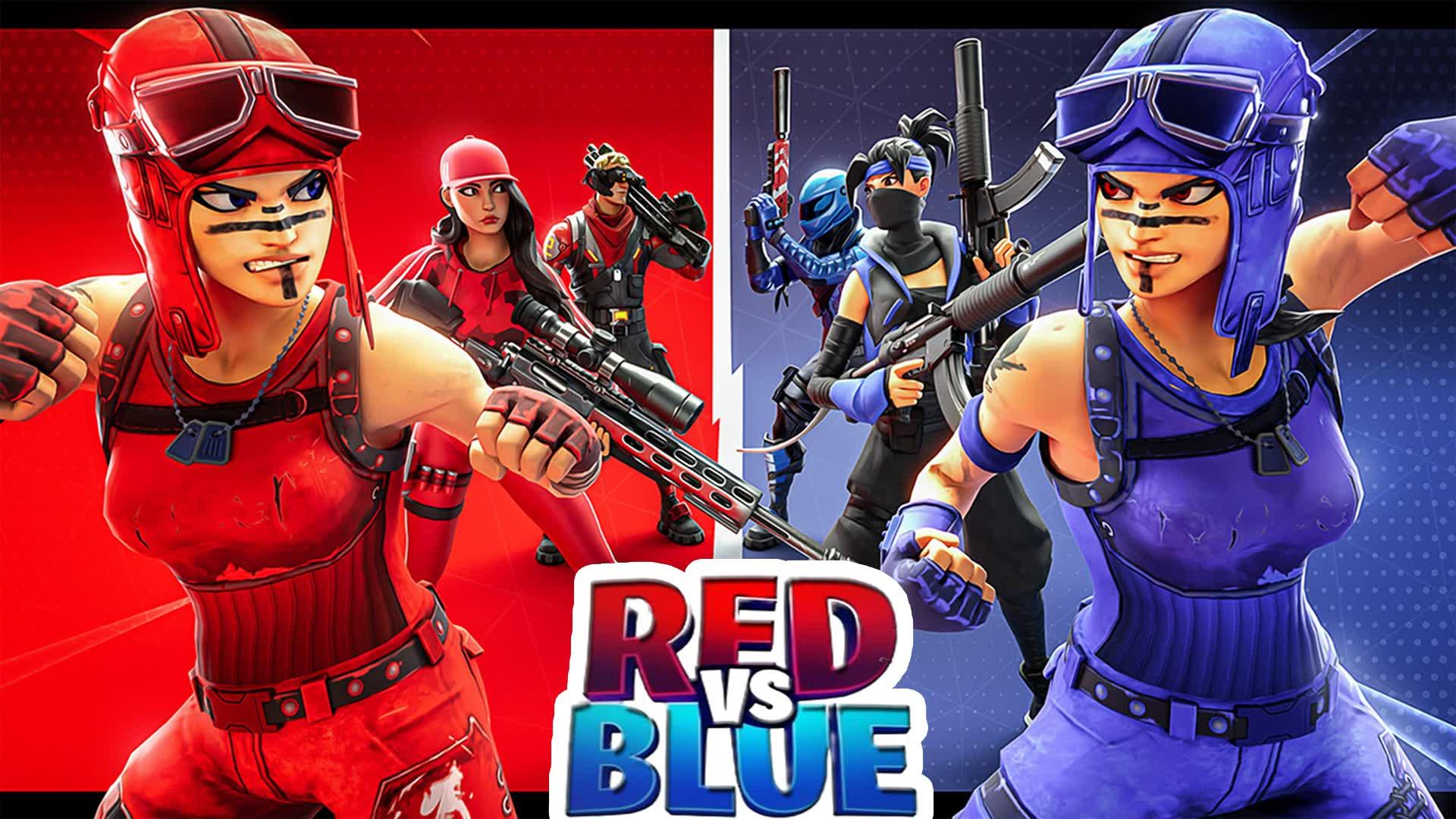 BEST RED VS BLUE MAP 🔴🔵