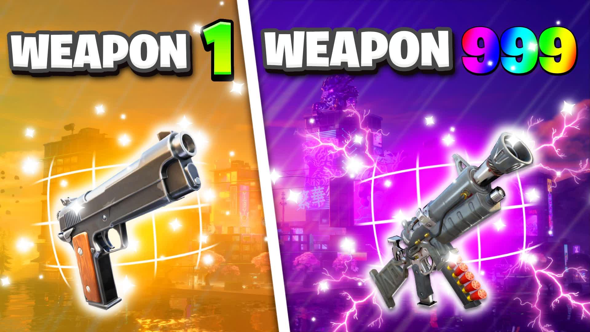 ⭐️ MEGA GUN GAME 🔫 ONE SHOT