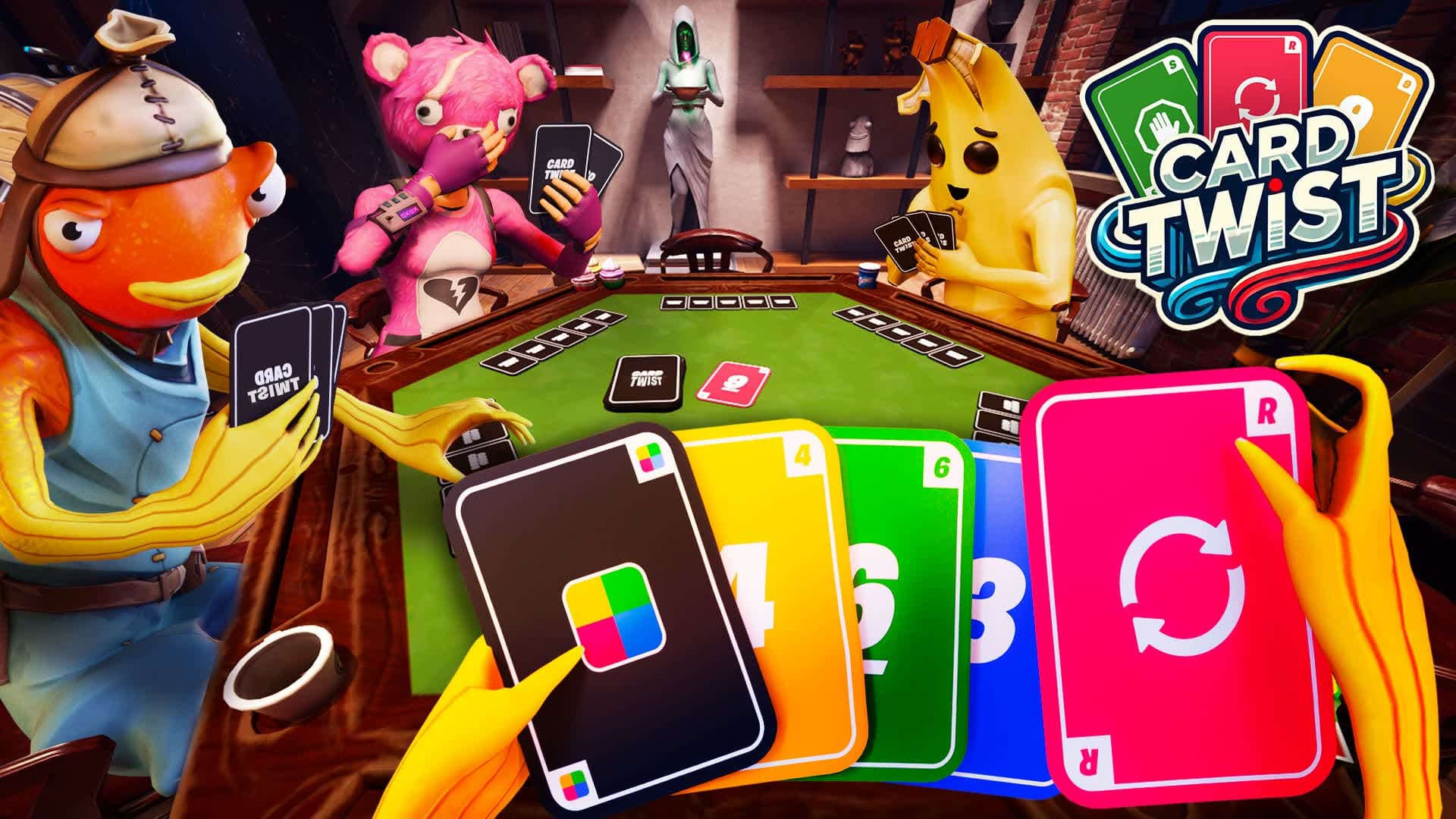 CARD TWIST 🏆 BOARD GAME MINIGAME