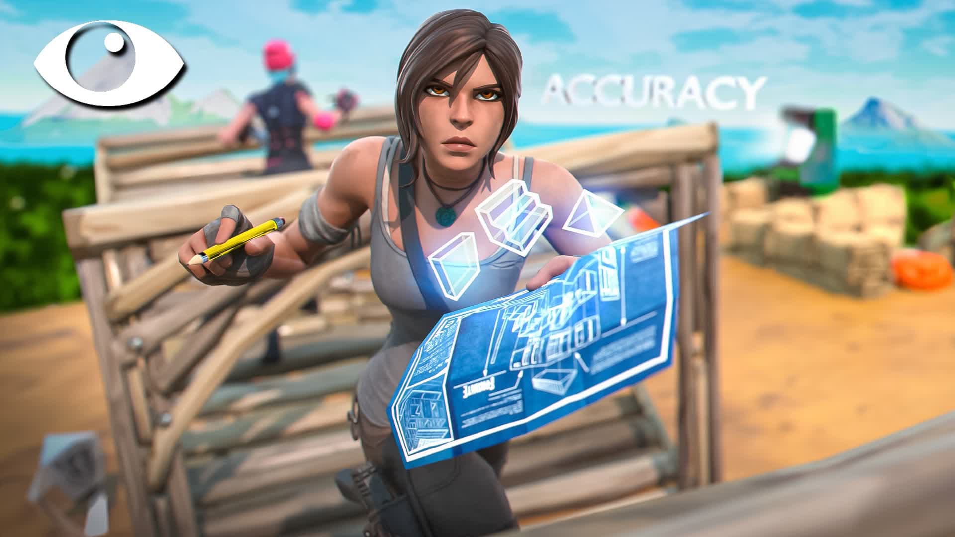 Accuracy 1v1 Map (13 Players)