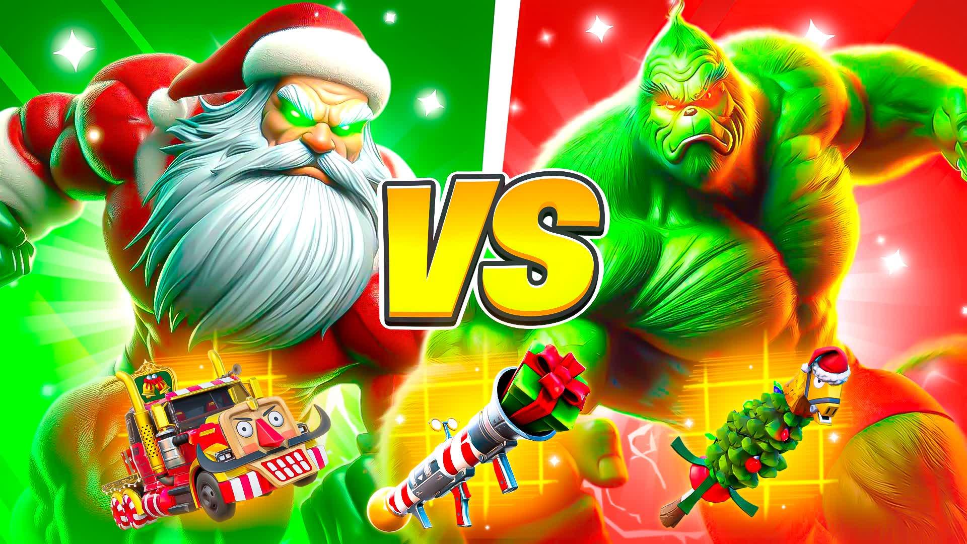 🎅 SANTA VS GRINCH 🐸