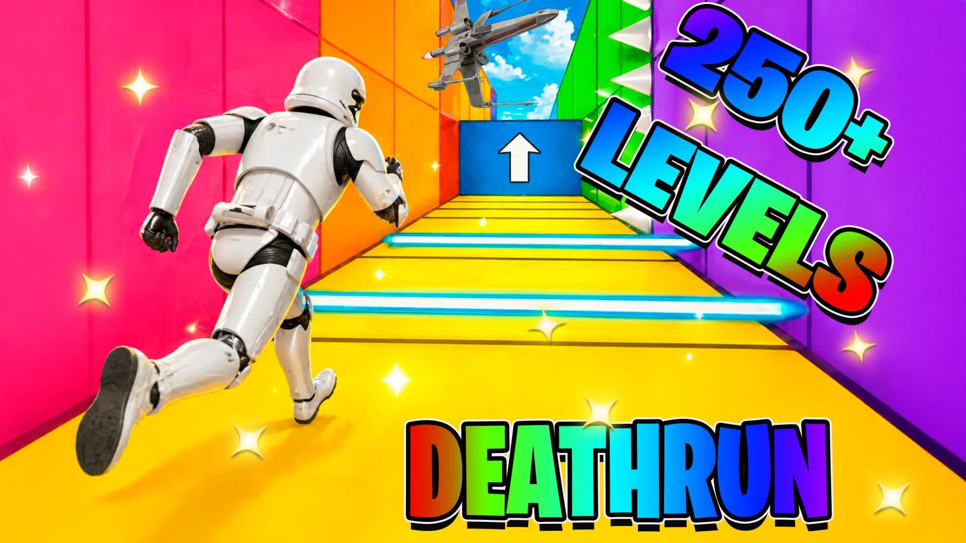 ⭐ STAR WARS PARKOUR 250+ DEATHRUN 🎵