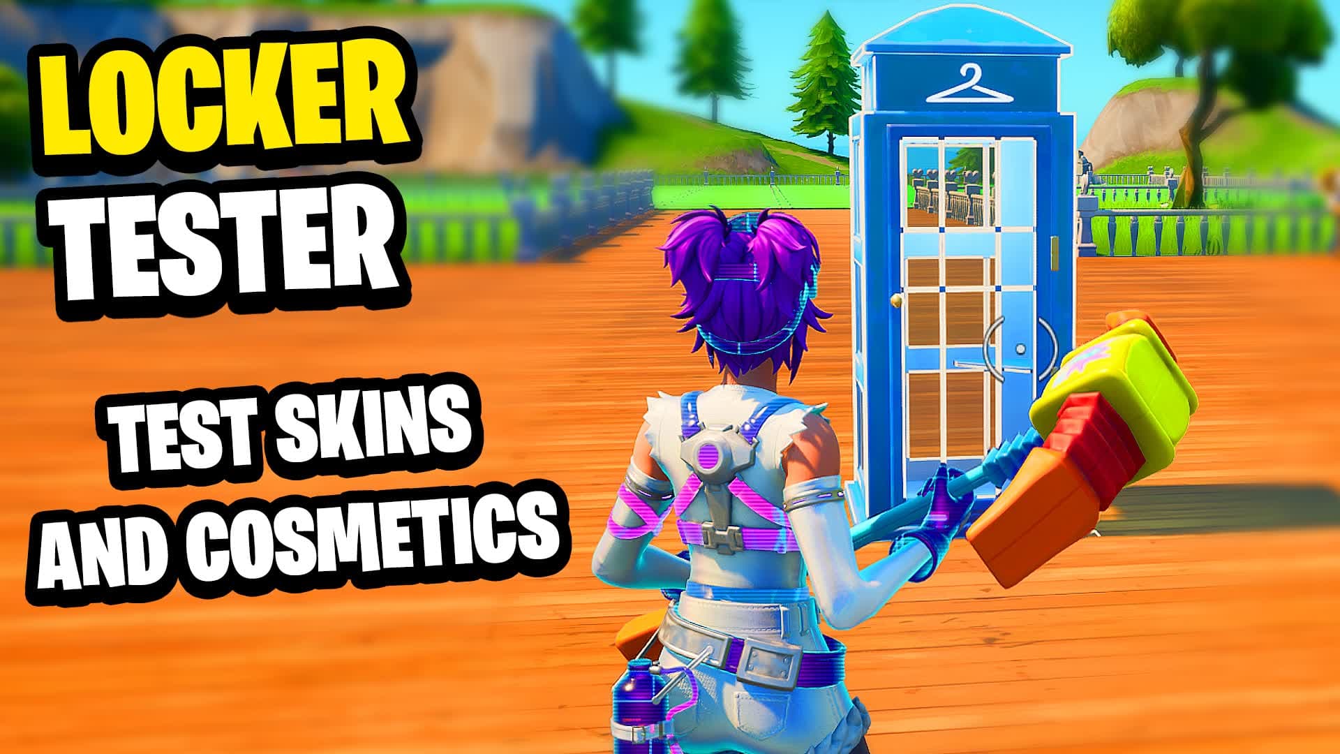 Locker Tester 👕 Test Skins and Outfit