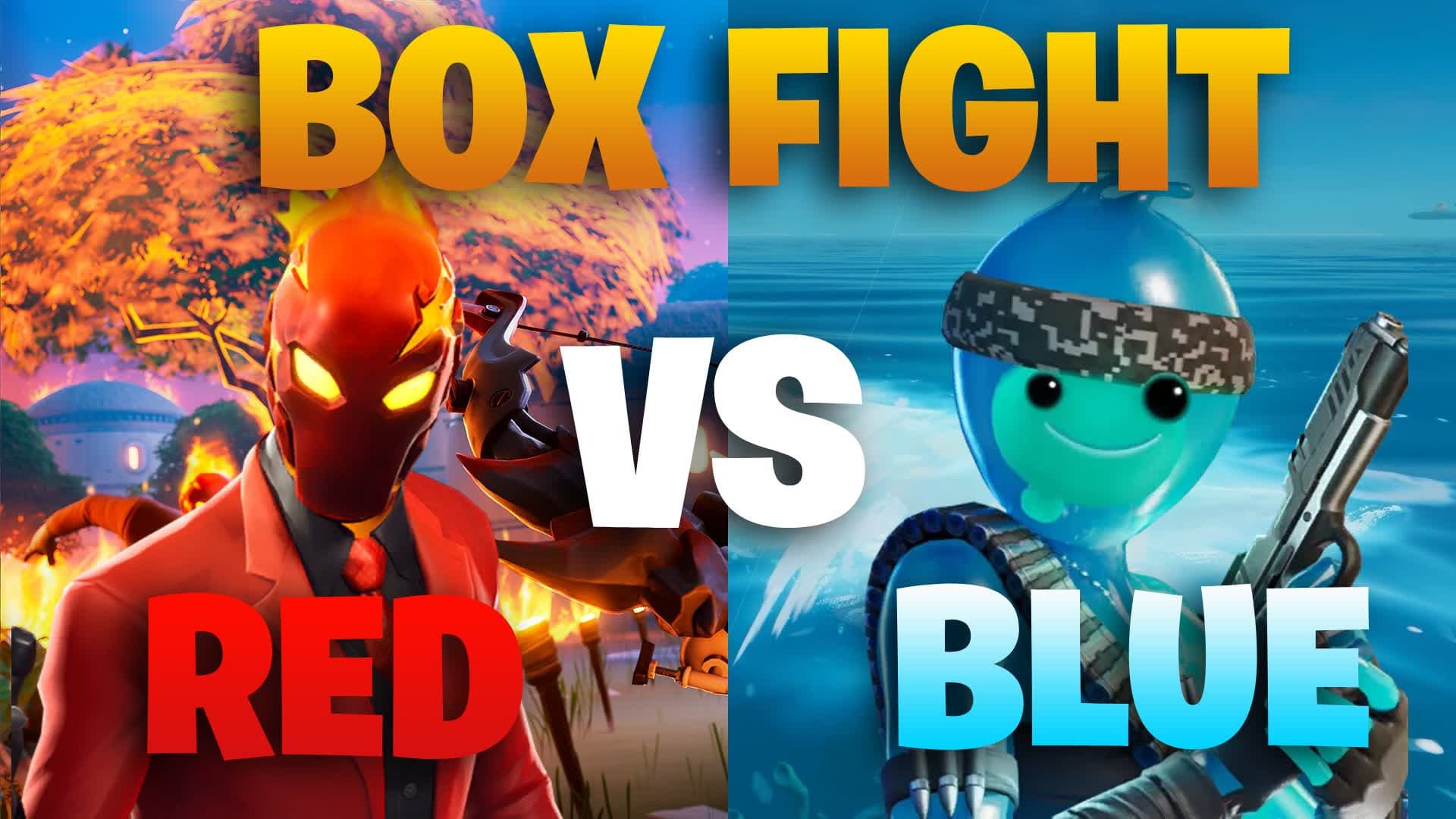 📦 BOXFIGHT 🔥FIREvsWATER💦 by DZIEDZIC