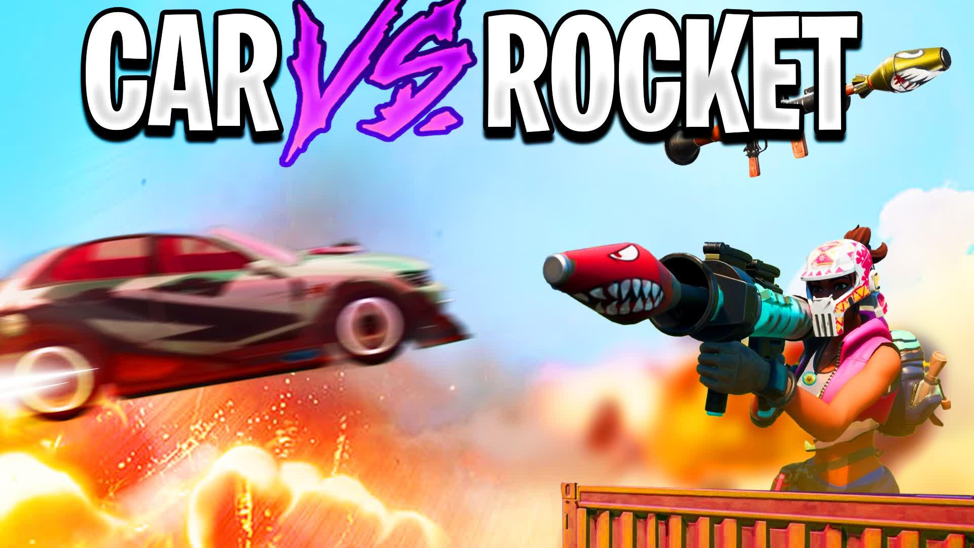 CAR VS ROCKET