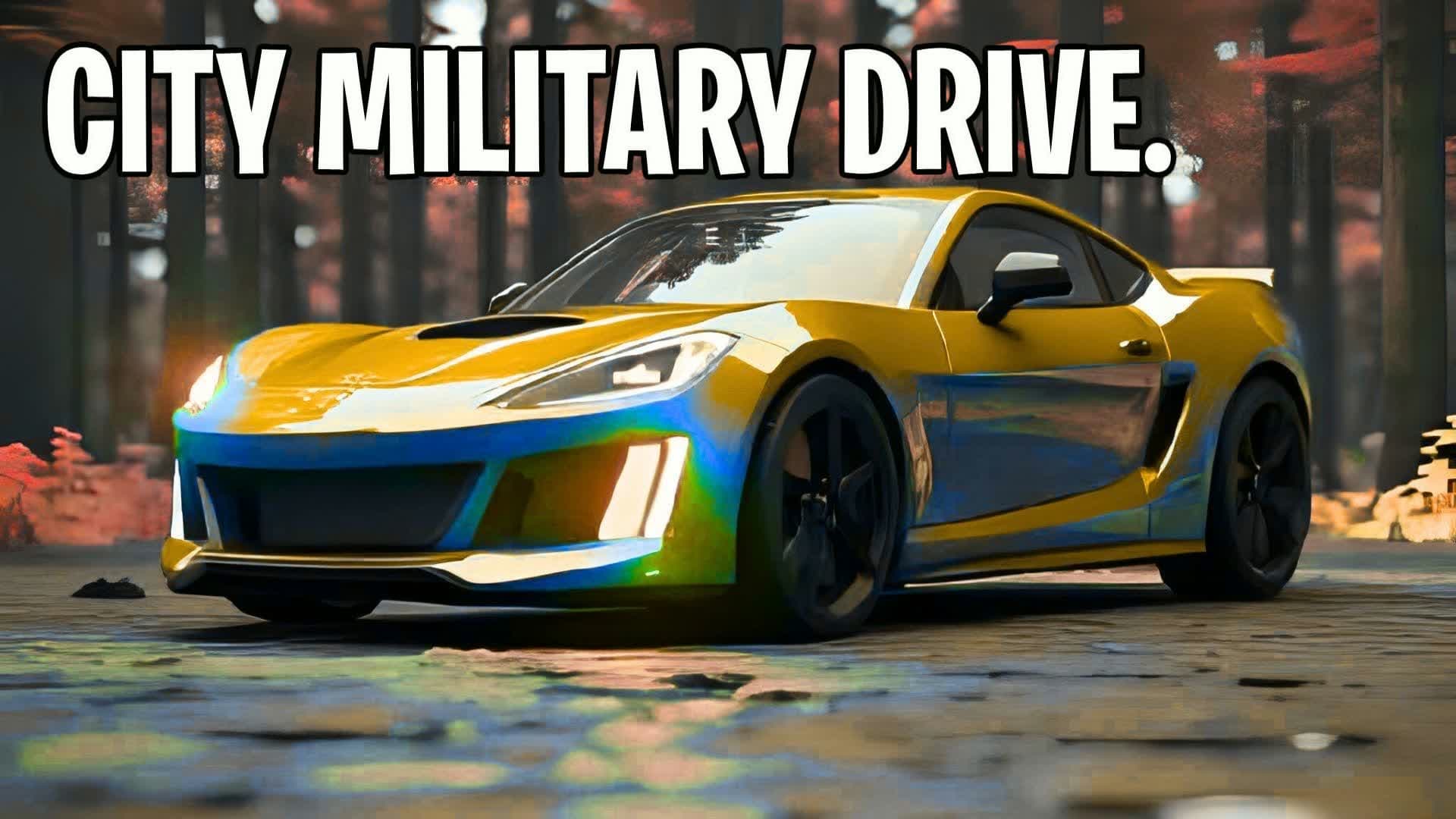 THE CITY MILITRAY DRIVING 💥