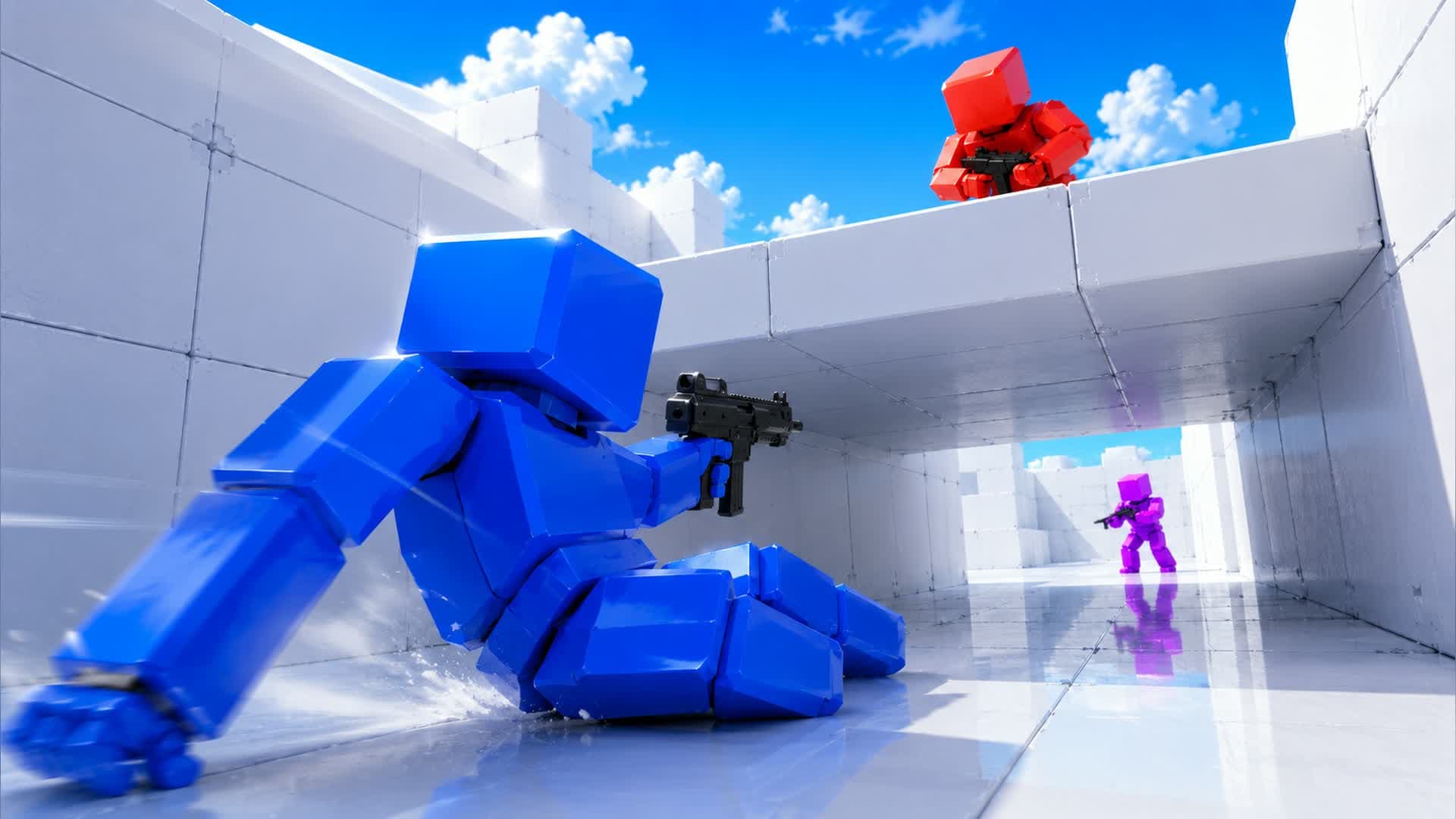 RED VS BLUE METAL SURGE 🔴🔵