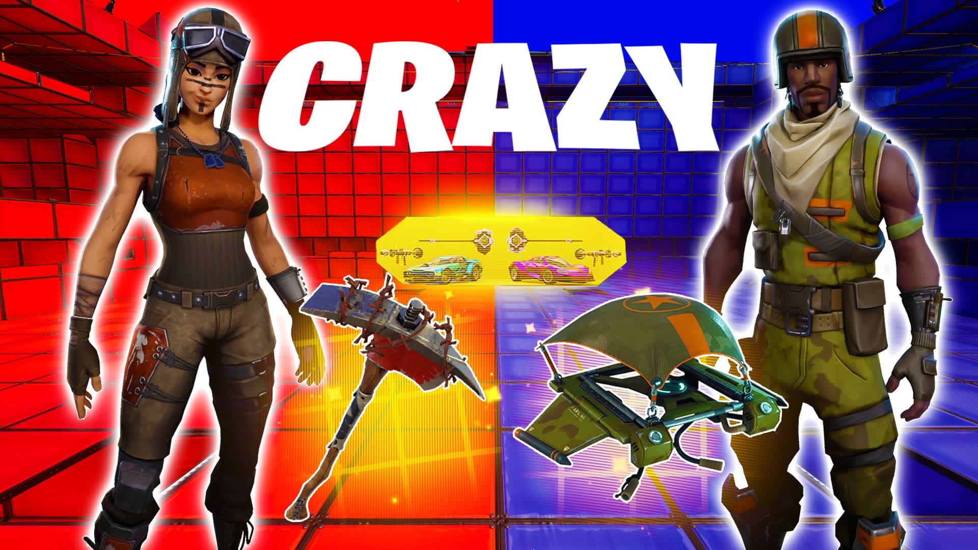 RENEGADE RAIDER RED VS BLUE 🔴🔵 COIN📀