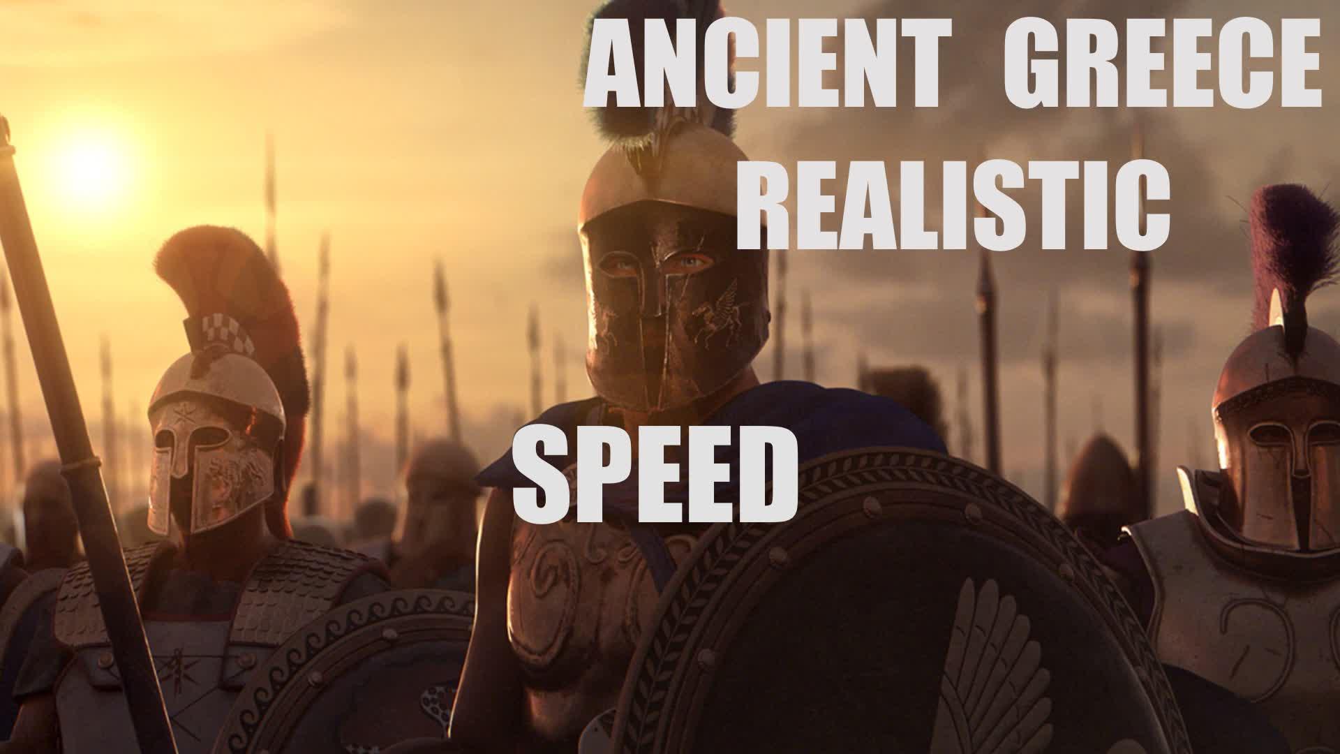 Ancient Greece 1v1 Realistic SPEED