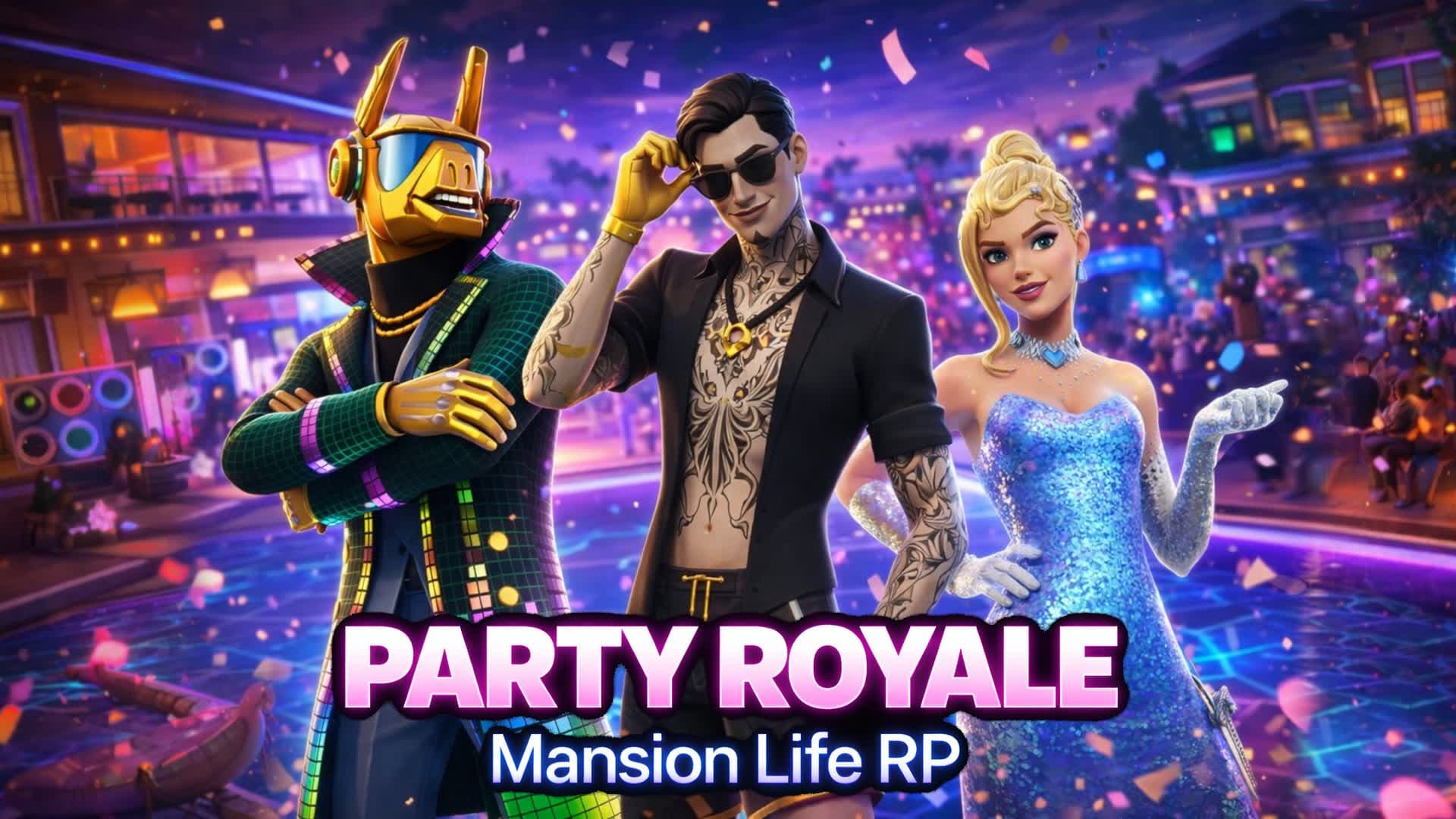 Mansion Life RP - Party Royale 🎉