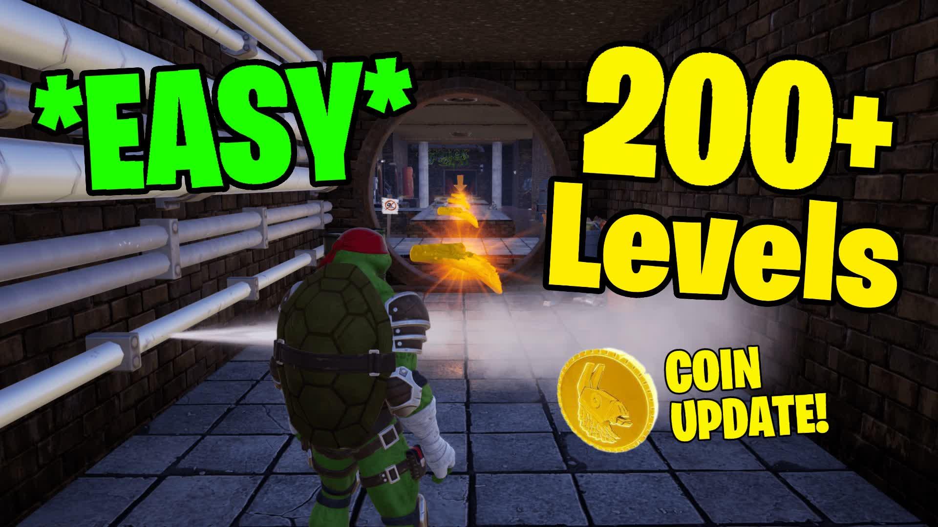 ✨TMNT DEFAULT COIN PARKOUR 200+✨