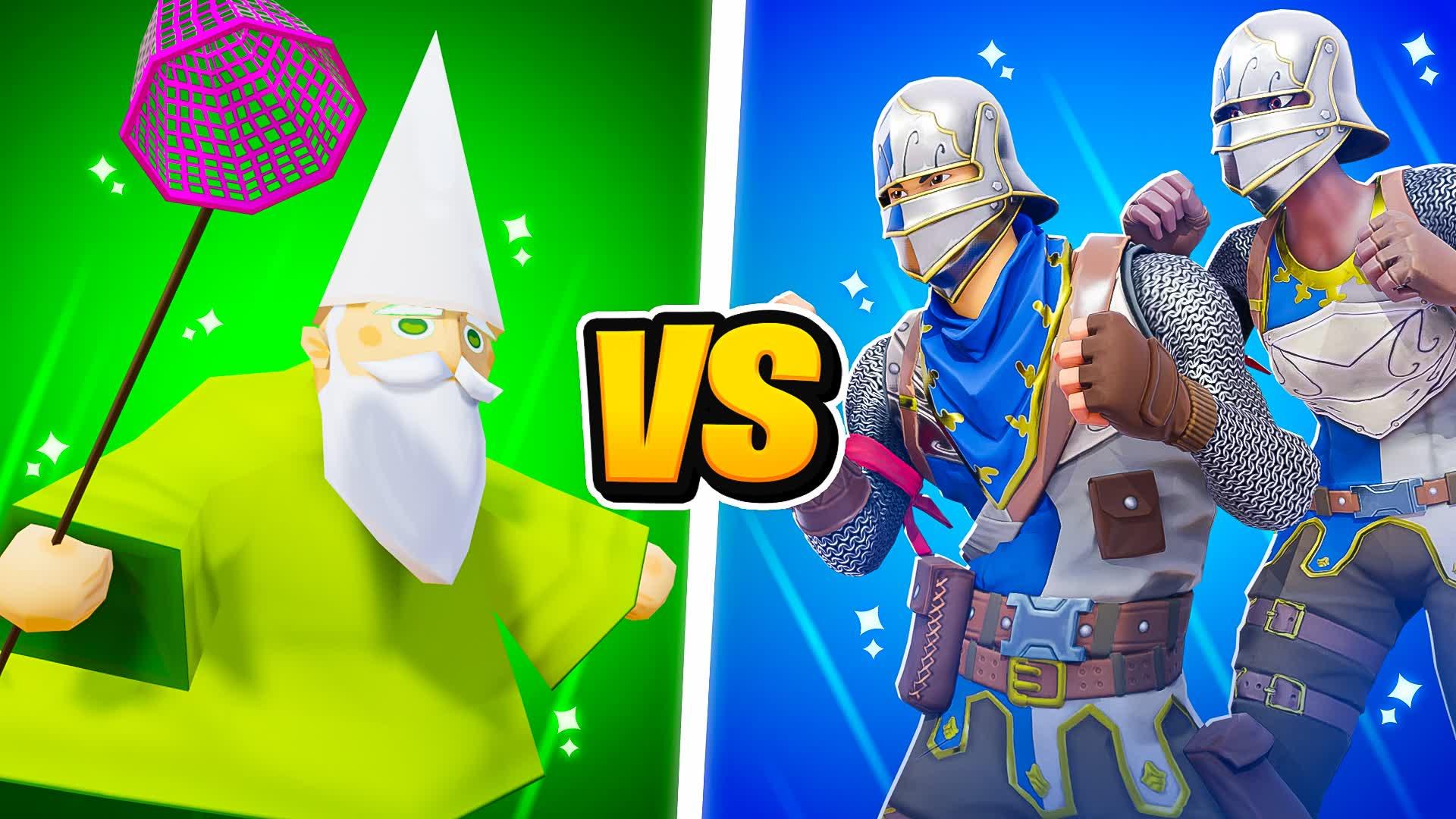 🧙‍♂️WIZARD GNOMES VS KNIGHTS🏹