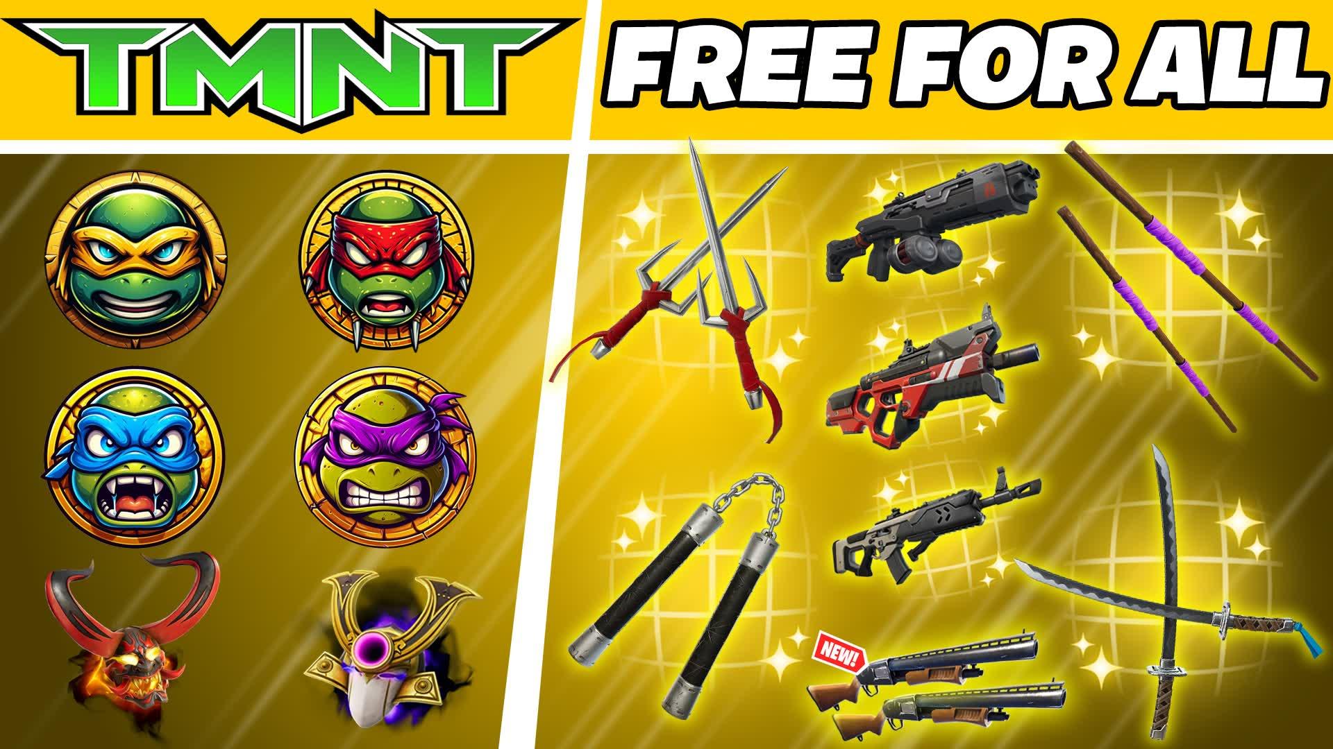 TMNT PIT ⭐️ FREE FOR ALL ⭐️ ALL WEAPONS