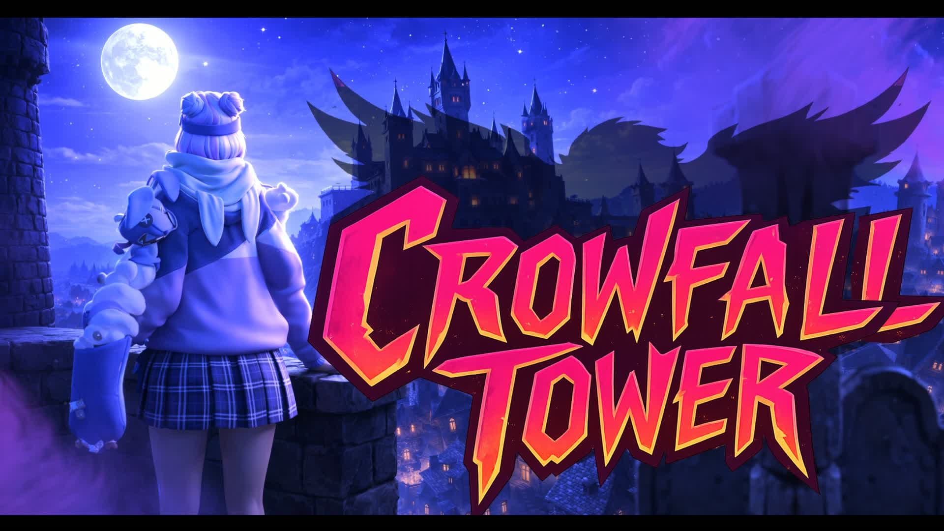 Crowfall Tower / 烏カオスバトルタワー【マヤもち】