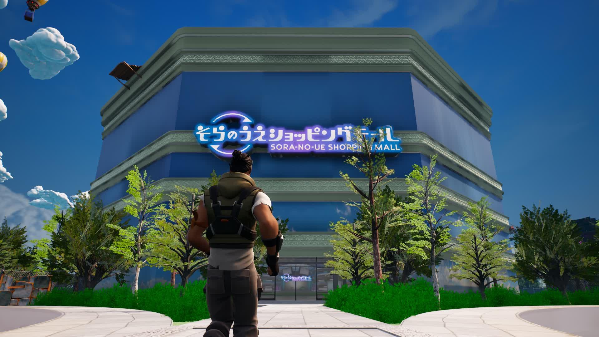 Flee to the SORA-NO-UE SHOPPING MALL