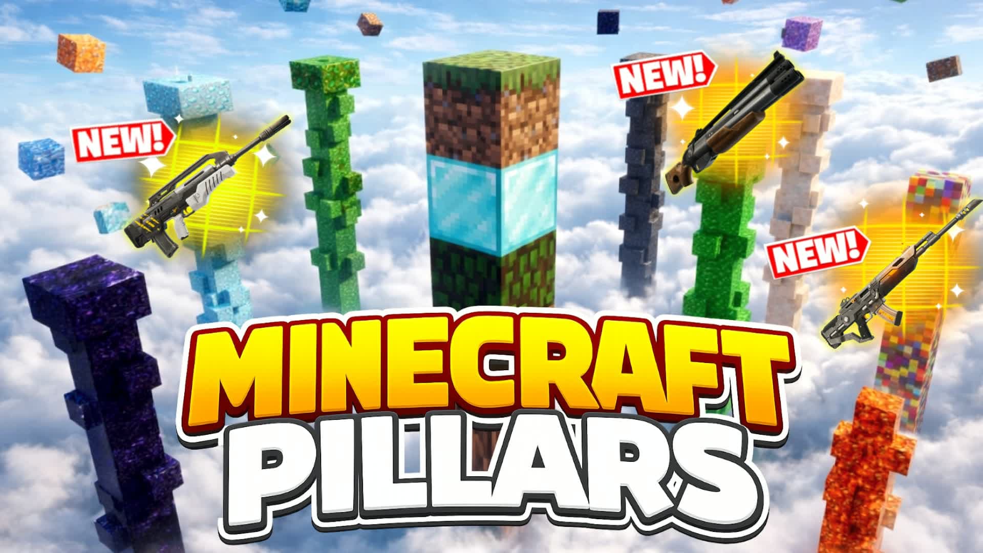 MINECRAFT PILLARS pilers pilars pillers
