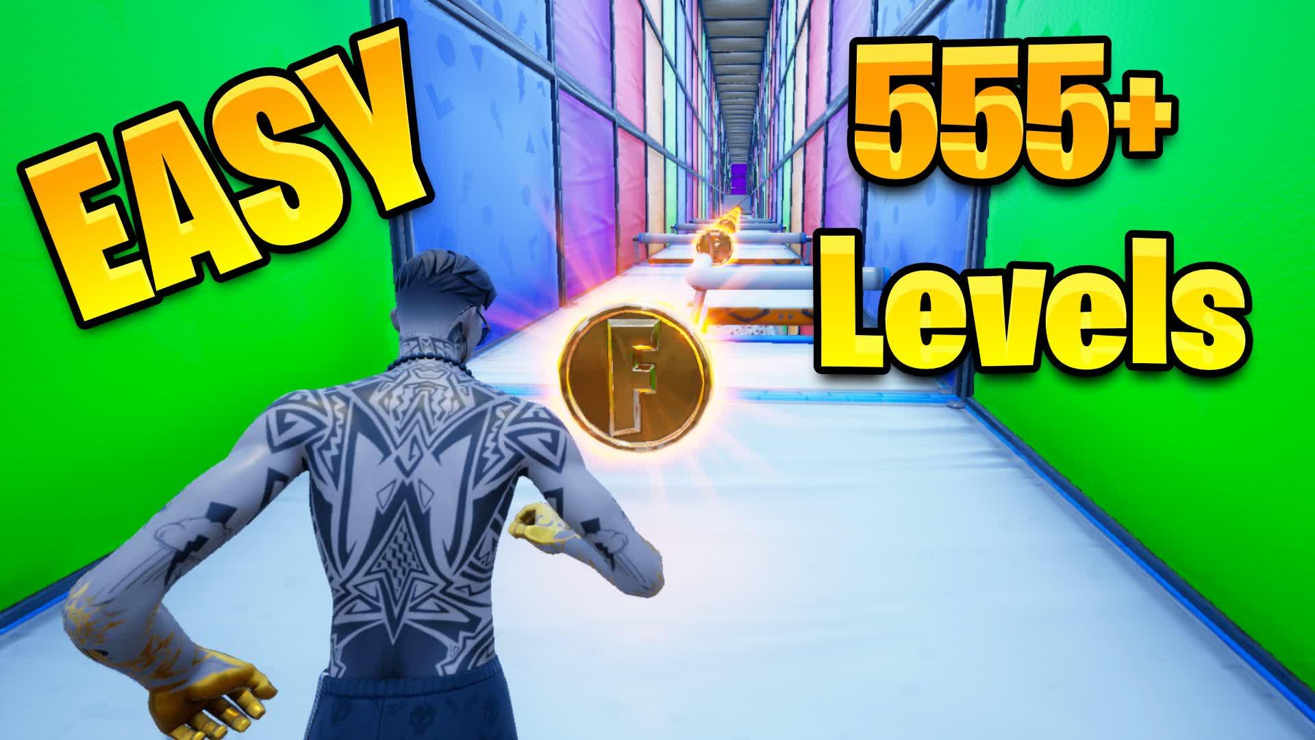 +555 LEVELS DEATHRUN EASY PARKOUR ⭐