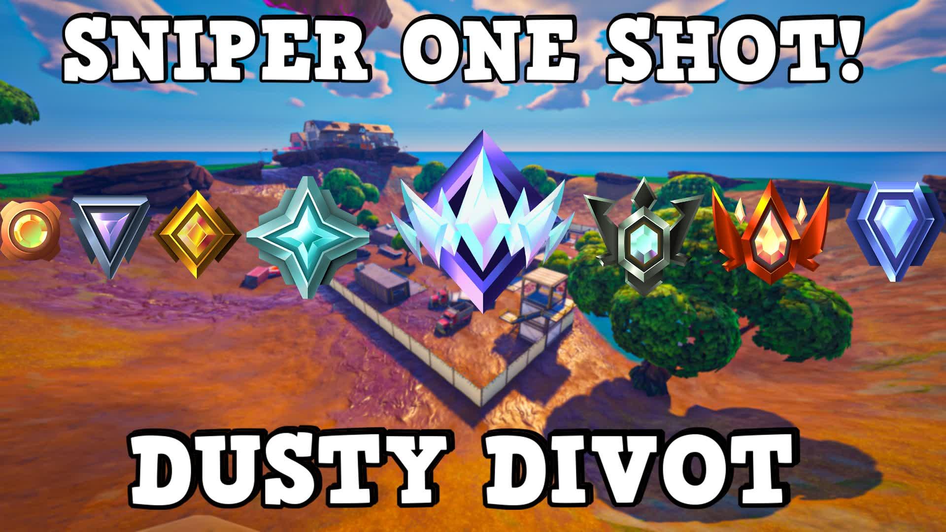 SNIPER ONE SHOT💥DUSTY DIVOT💥