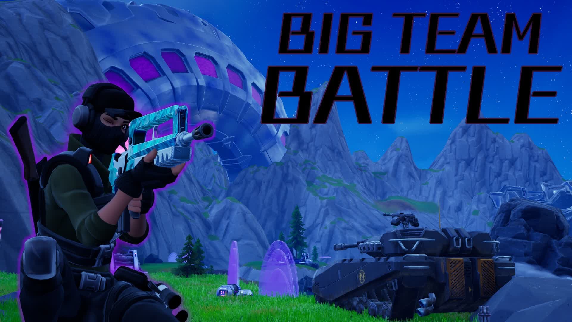 BIG TEAM BATTLE 8V8 (playtest)