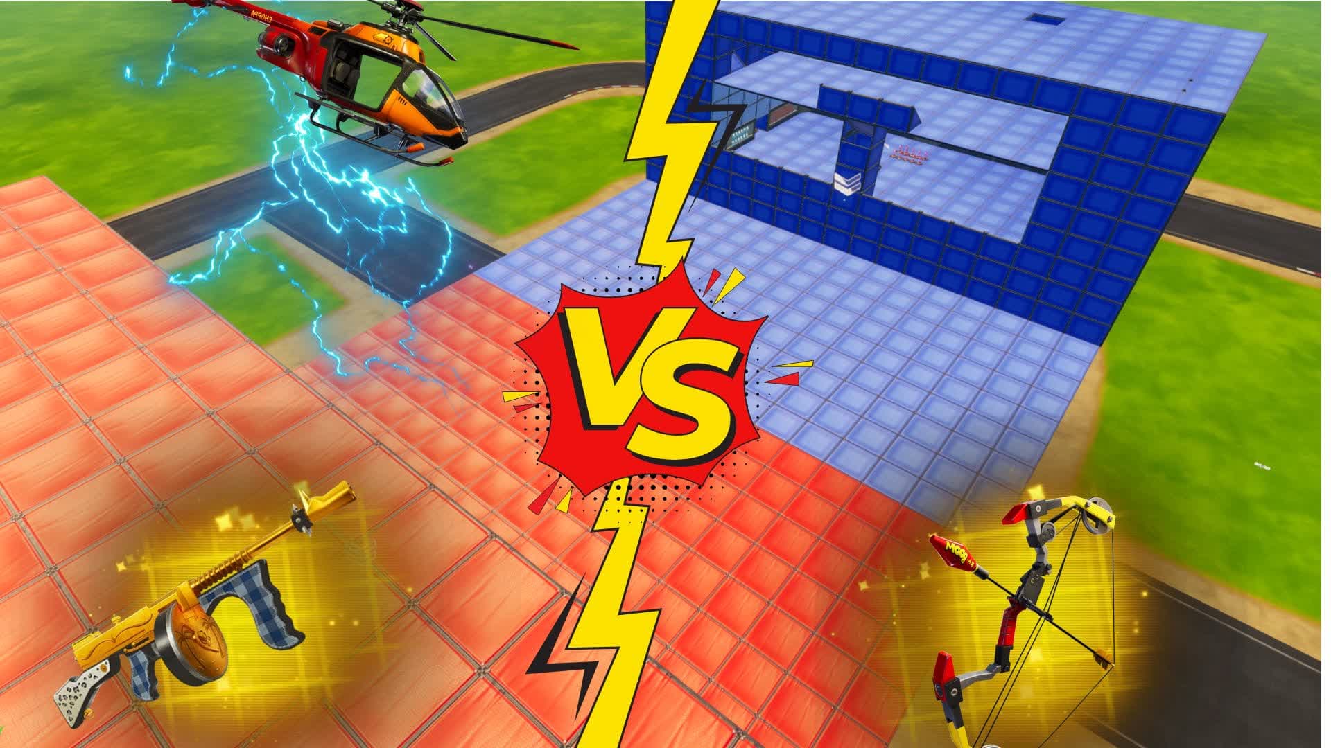 SUPER PARK - RED VS BLUE 🔴🔵