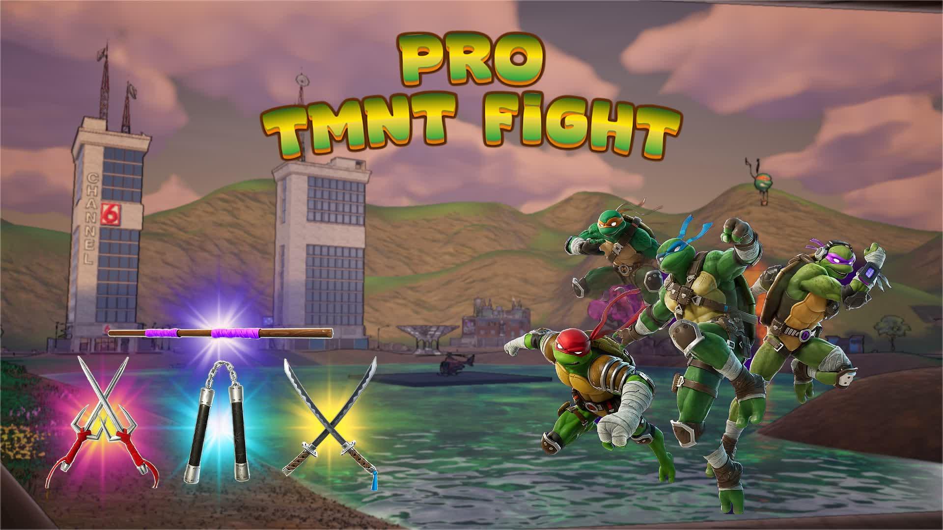 50YEL Pro TMNT Fight